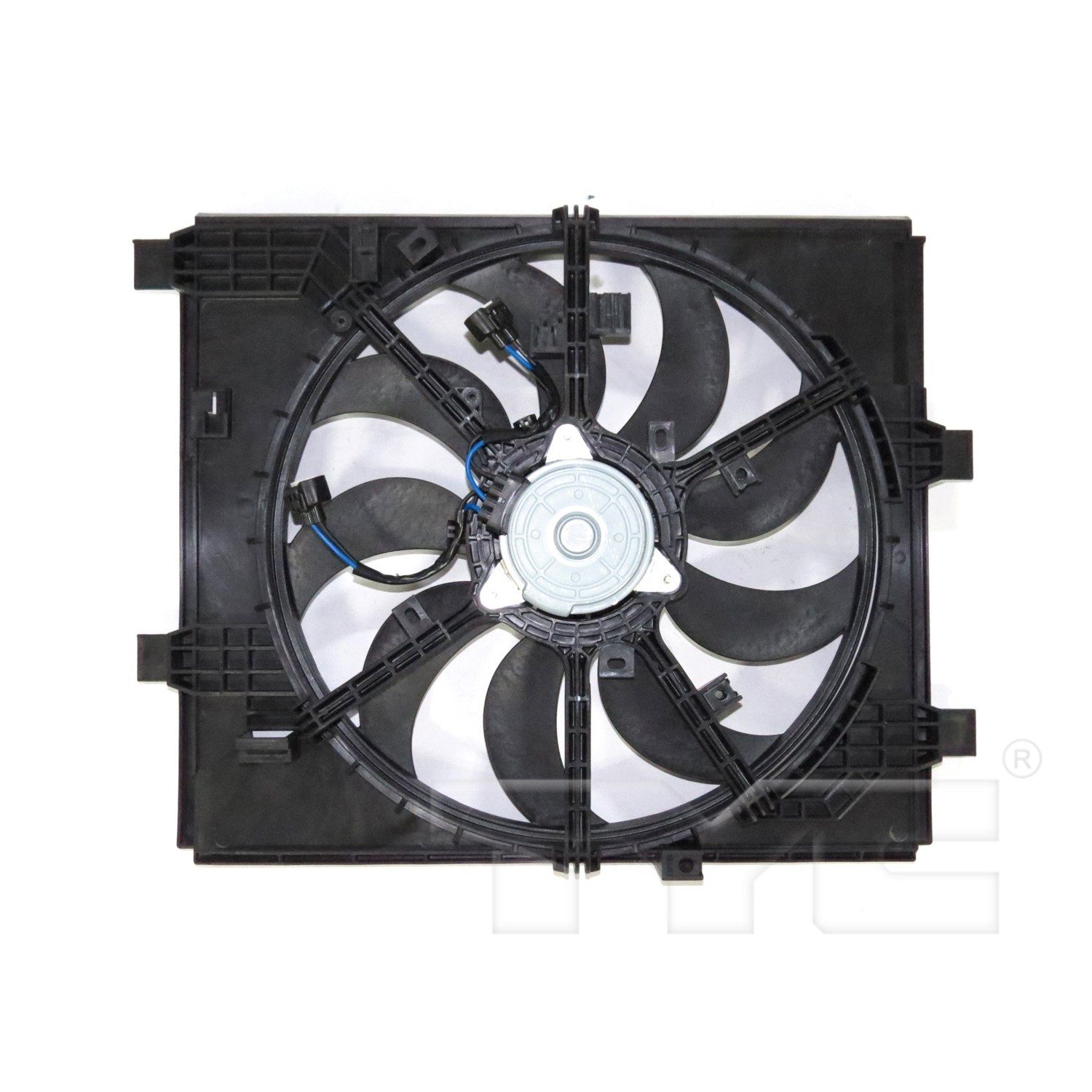 TYC Dual Radiator and Condenser Fan Assembly — image 2