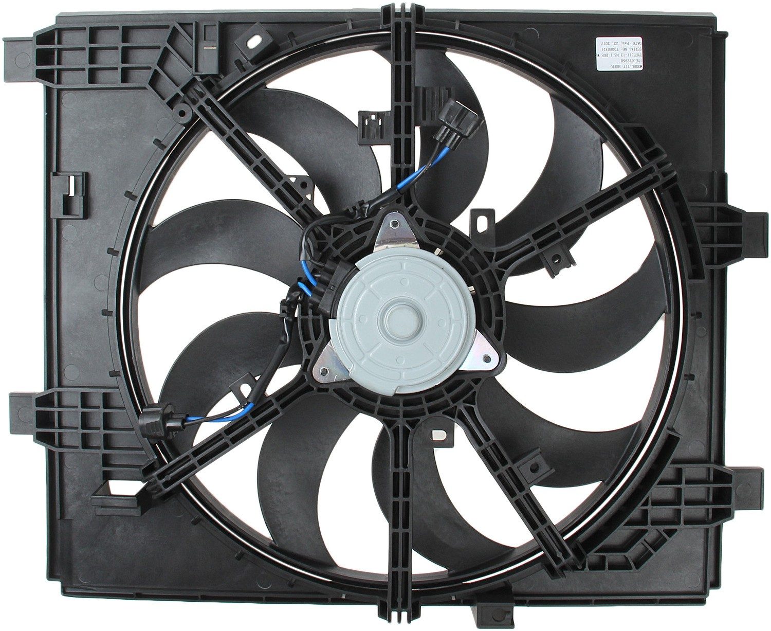 TYC Dual Radiator and Condenser Fan Assembly — image 5