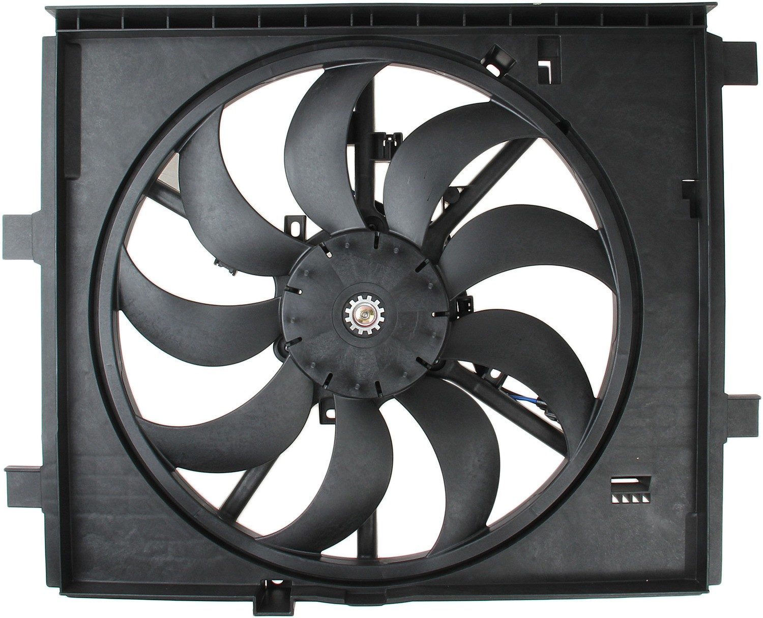 TYC Dual Radiator and Condenser Fan Assembly — image 4