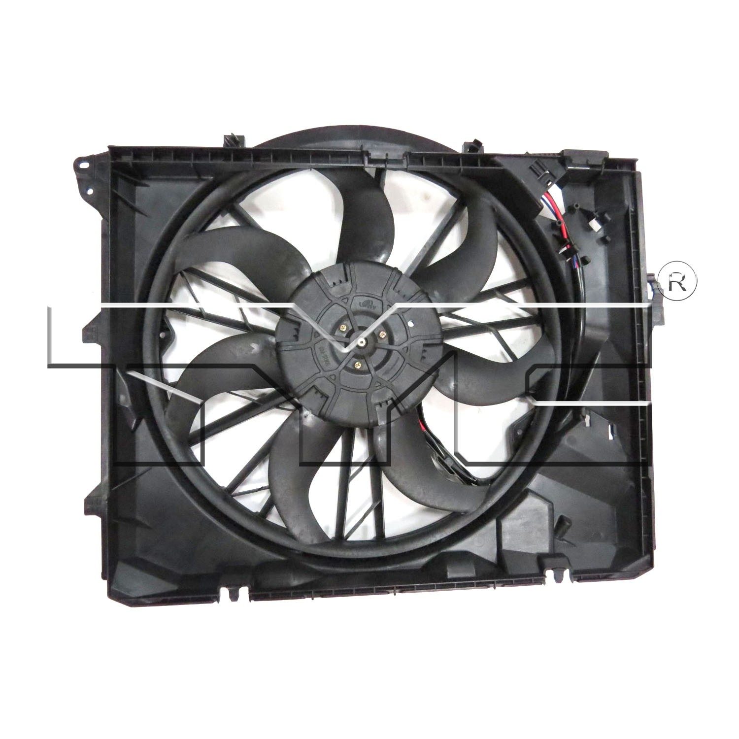 TYC Dual Radiator and Condenser Fan Assembly — image 2
