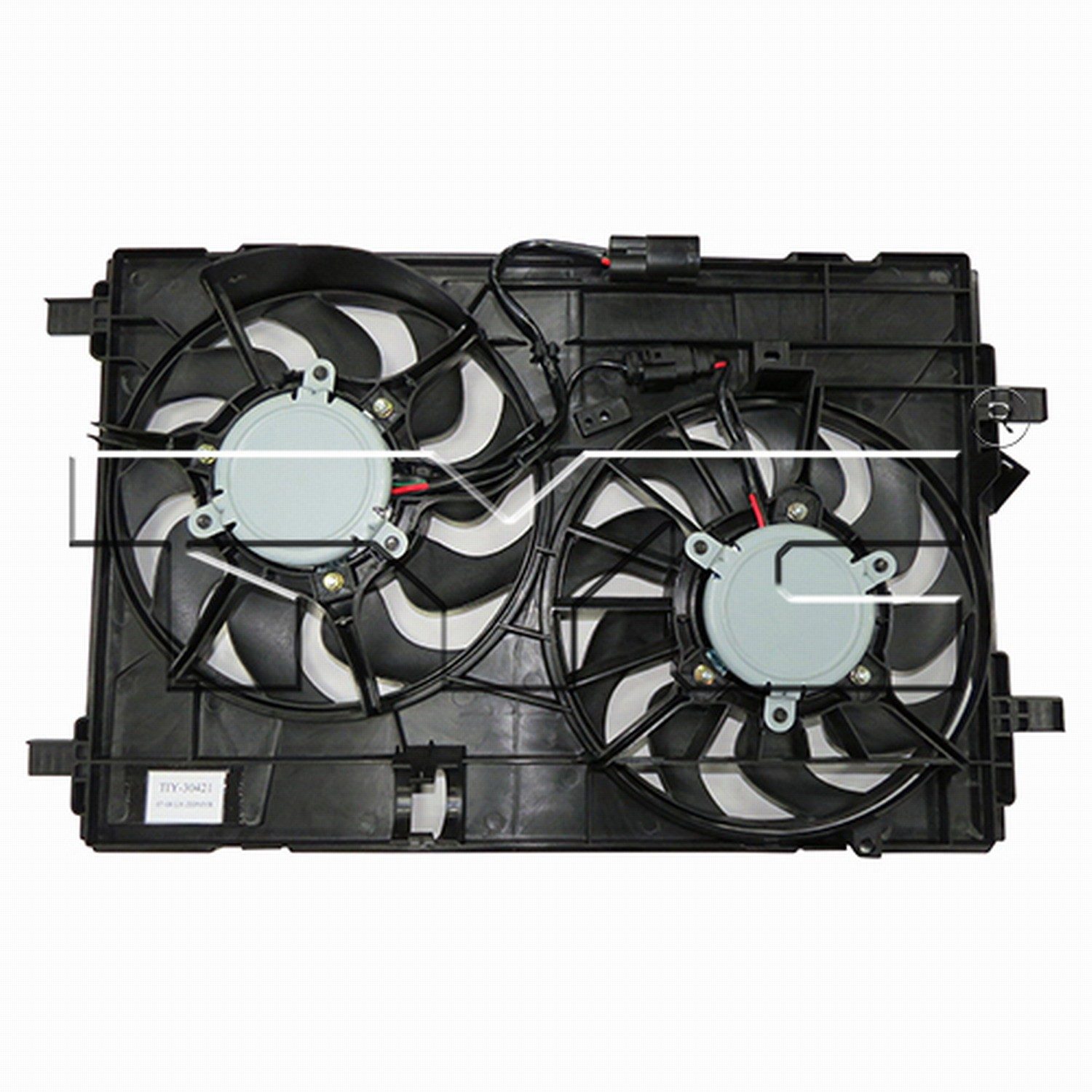 TYC Dual Radiator and Condenser Fan Assembly — image 2