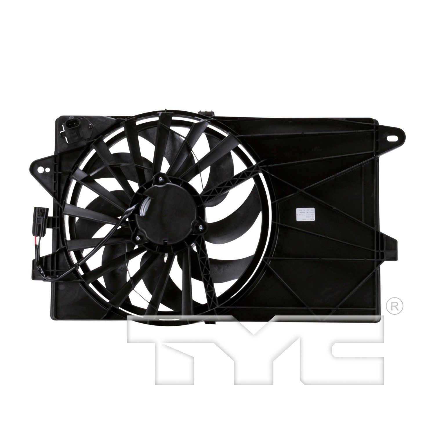 TYC Dual Radiator and Condenser Fan Assembly — image 2