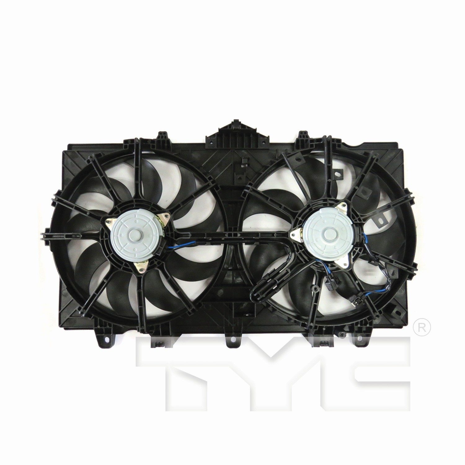 TYC Dual Radiator and Condenser Fan Assembly — image 2