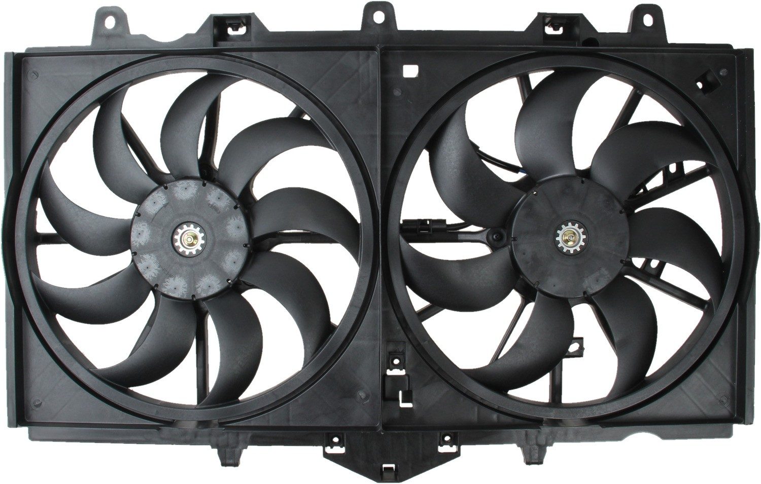 TYC Dual Radiator and Condenser Fan Assembly — image 4