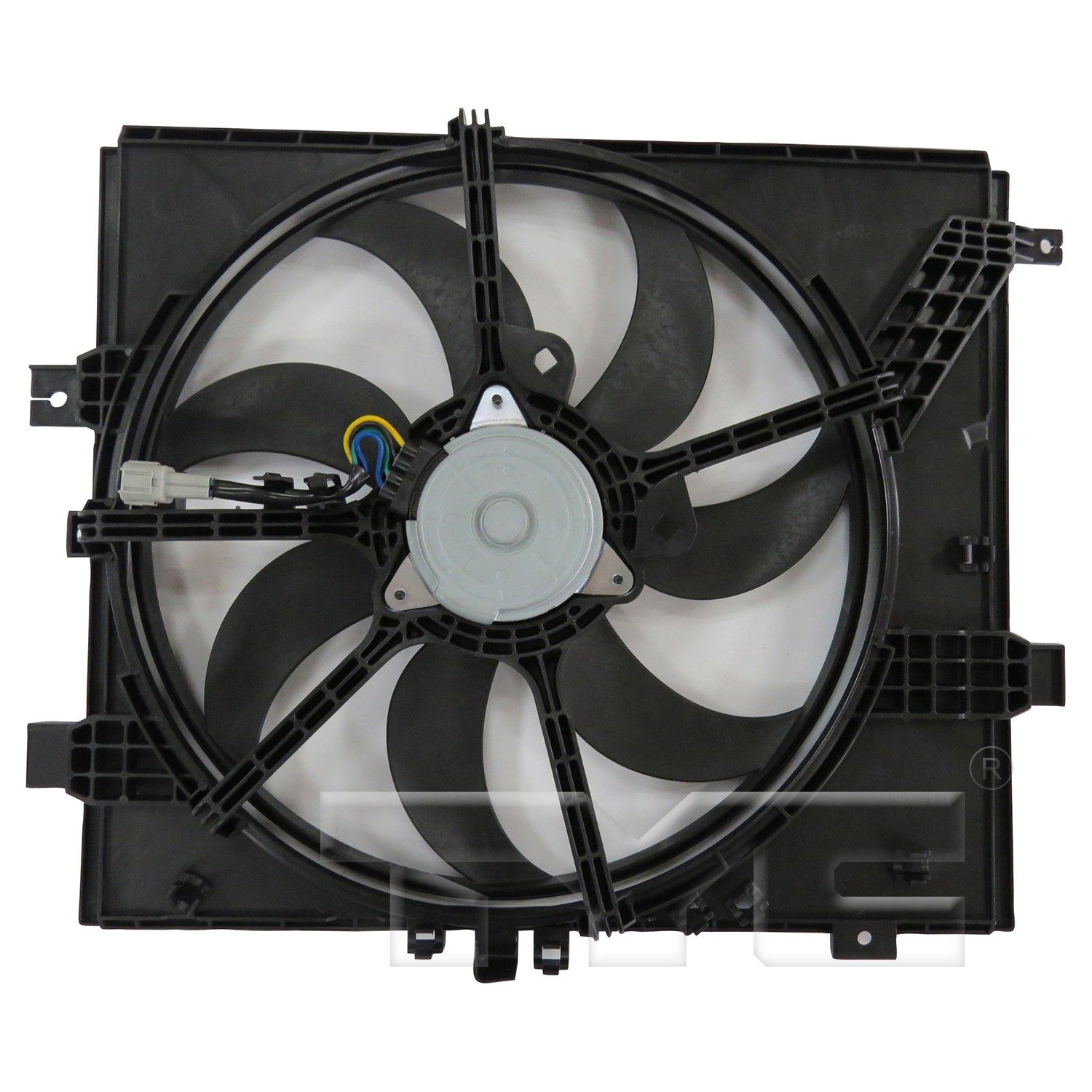 TYC Dual Radiator and Condenser Fan Assembly — image 2