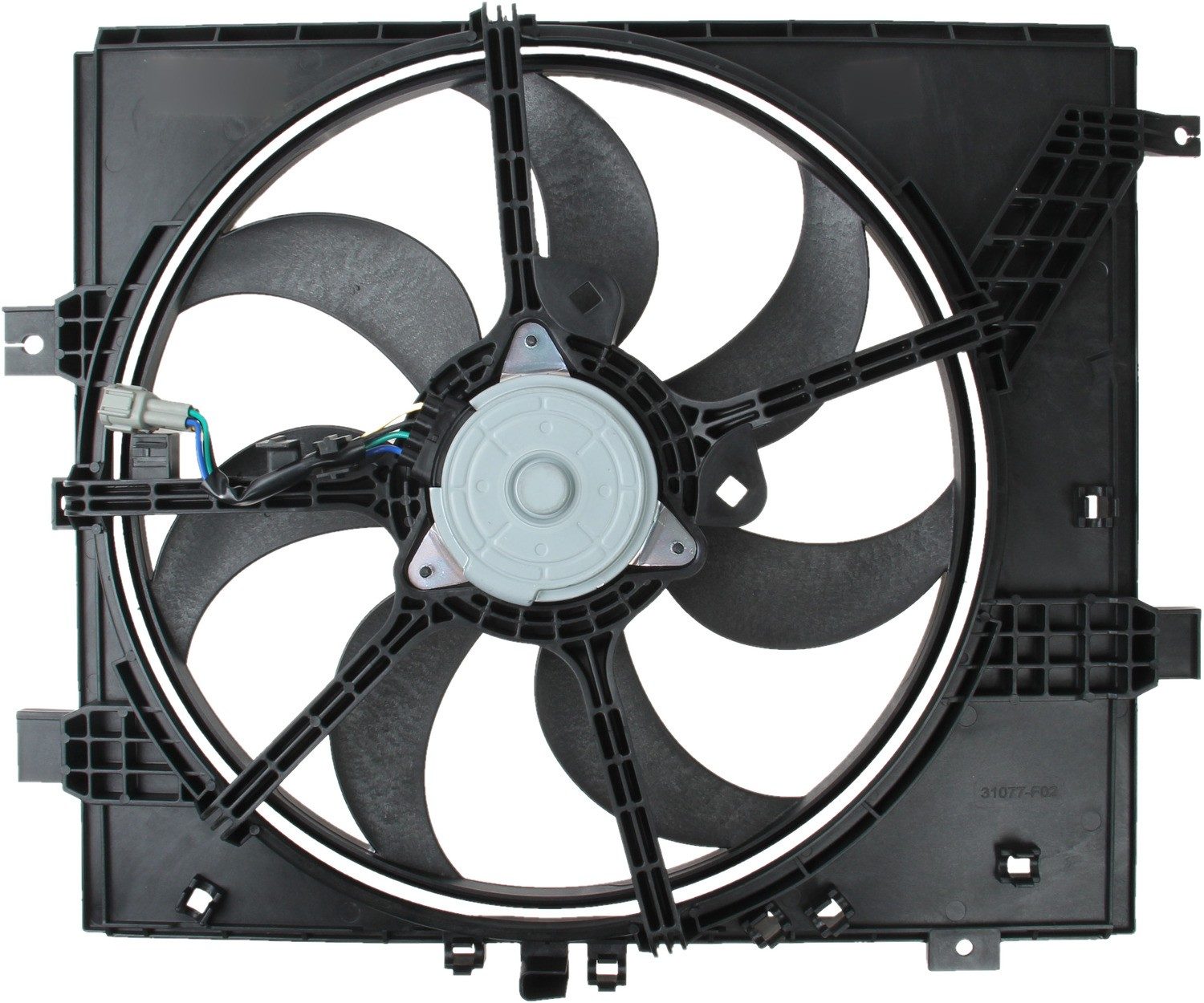 TYC Dual Radiator and Condenser Fan Assembly — image 5