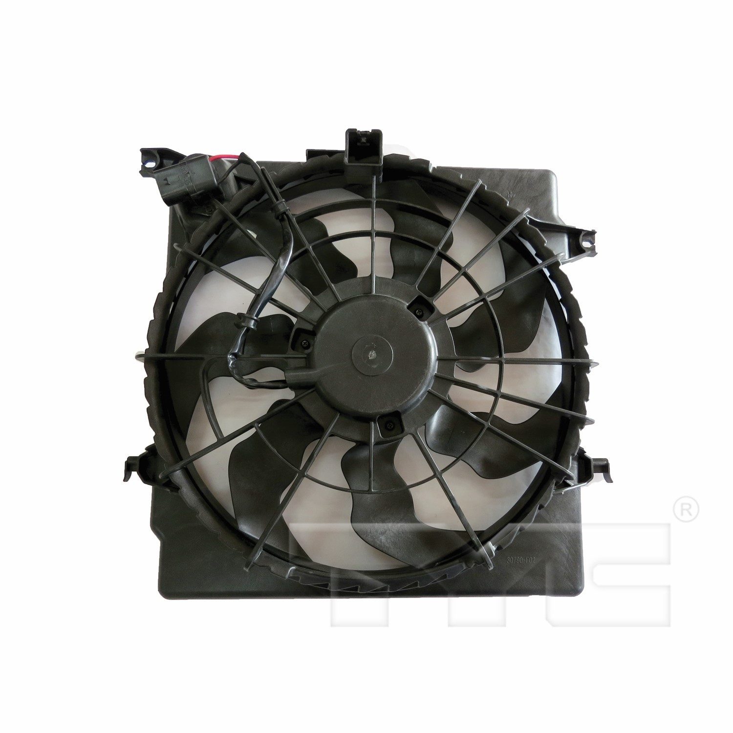TYC Dual Radiator and Condenser Fan Assembly — image 2