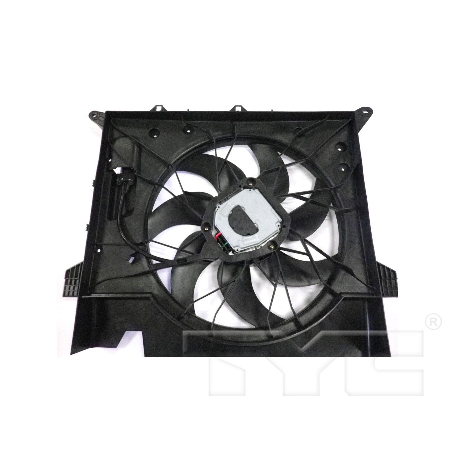 TYC Dual Radiator and Condenser Fan Assembly — image 2