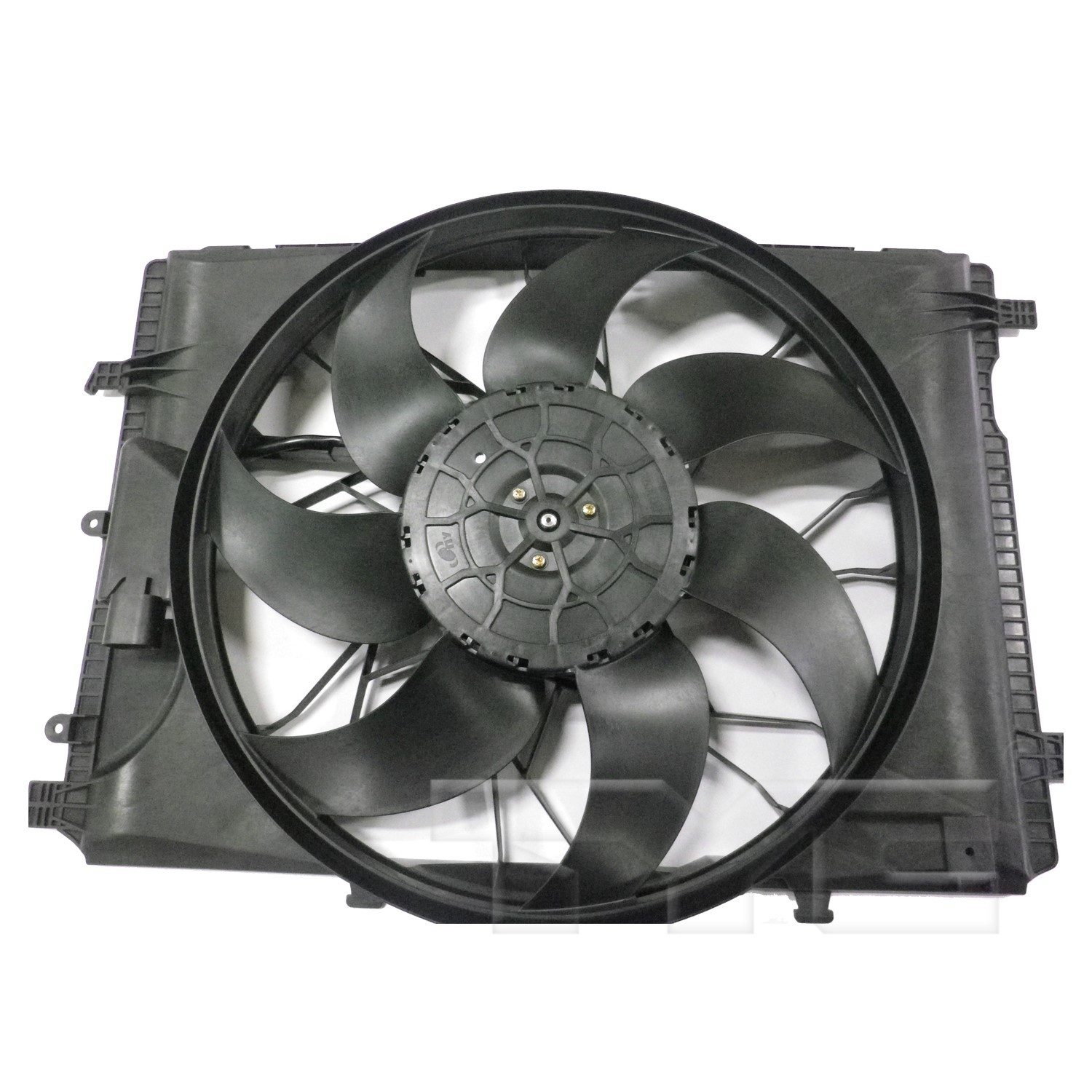 TYC Dual Radiator and Condenser Fan Assembly