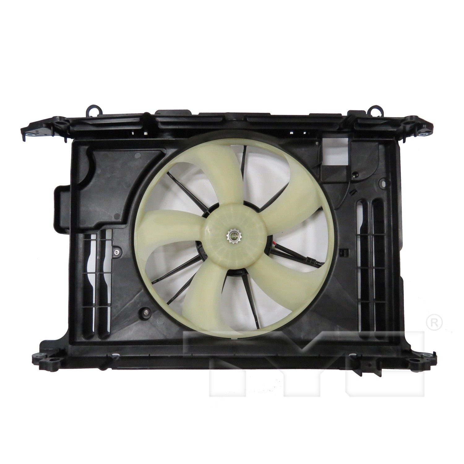 TYC Dual Radiator and Condenser Fan Assembly — image 2