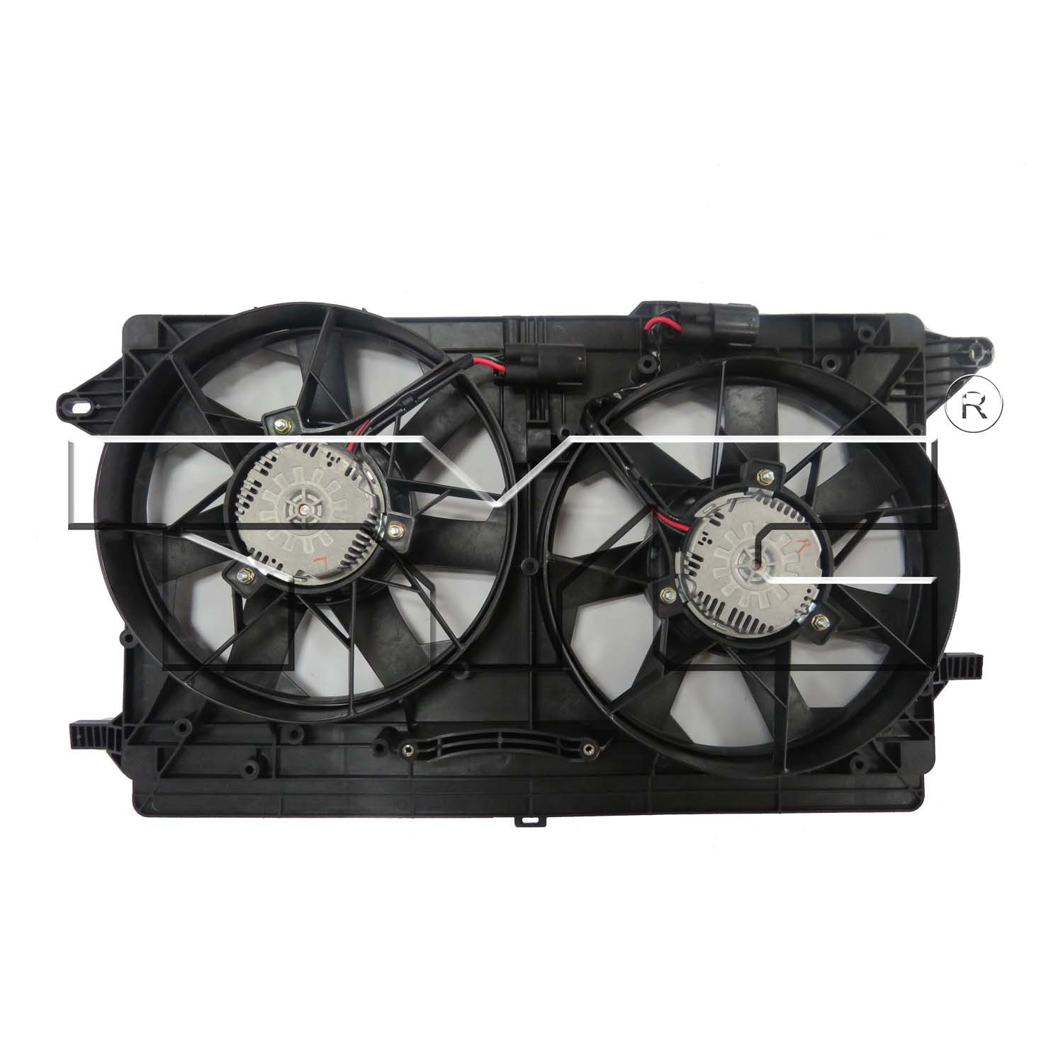 TYC Dual Radiator and Condenser Fan Assembly — image 2