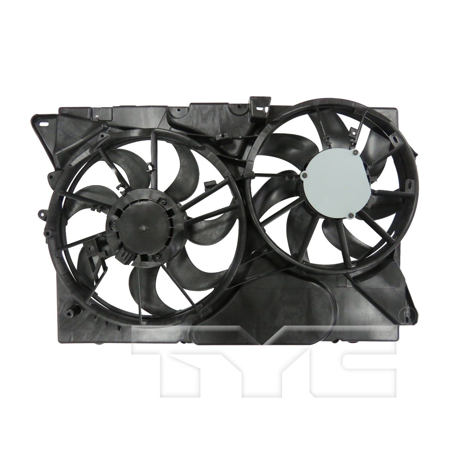 TYC Dual Radiator and Condenser Fan Assembly — image 2