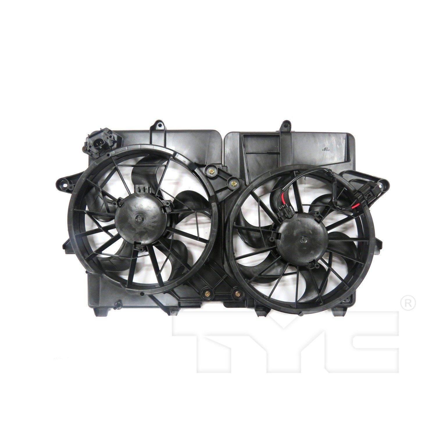 TYC Dual Radiator and Condenser Fan Assembly — image 2