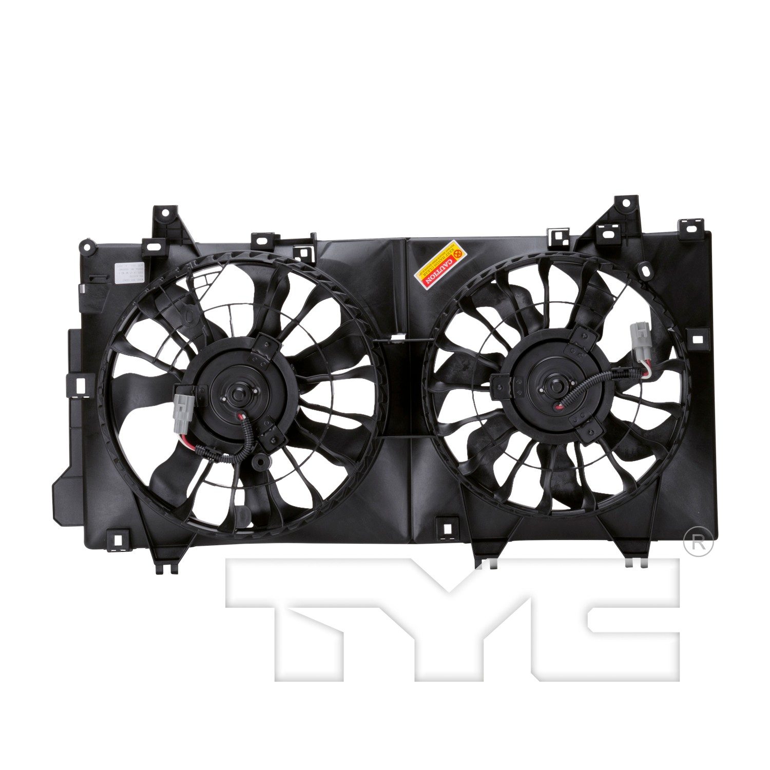 TYC Dual Radiator and Condenser Fan Assembly — image 2