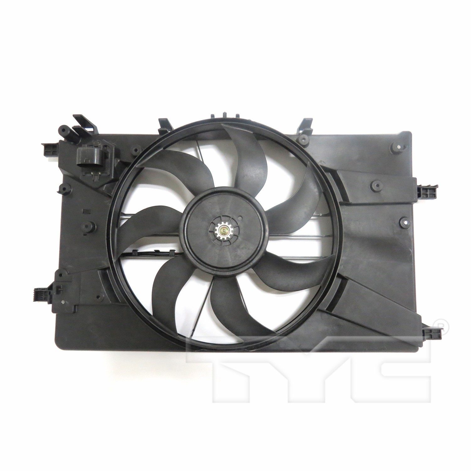TYC Dual Radiator and Condenser Fan Assembly — image 2