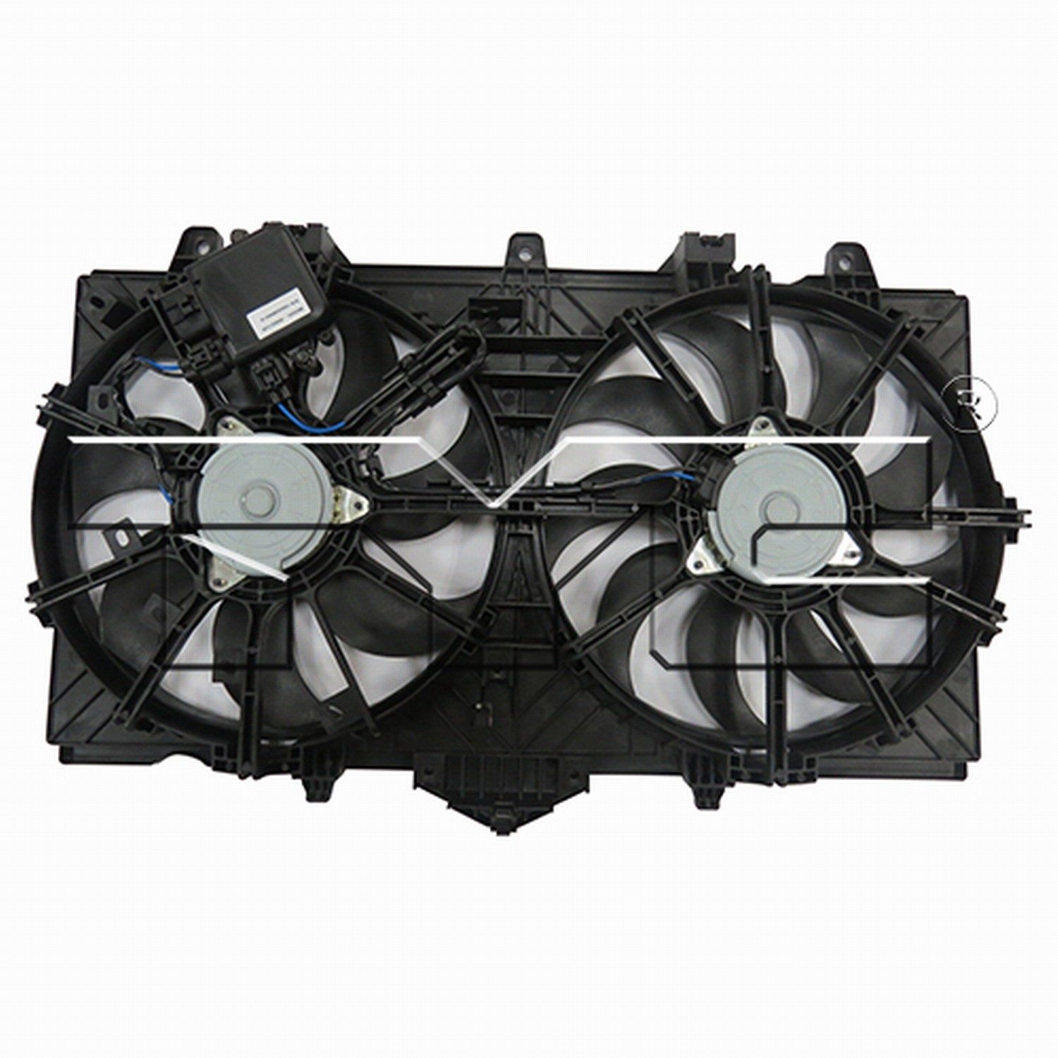 TYC Dual Radiator and Condenser Fan Assembly — image 2