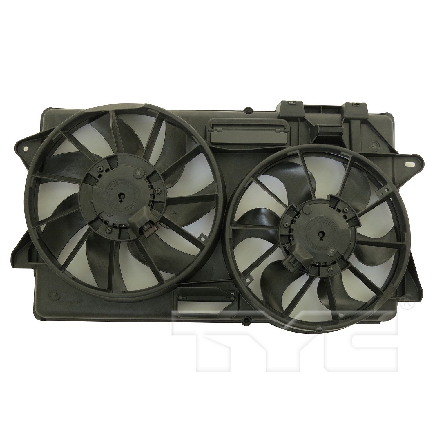 TYC Dual Radiator and Condenser Fan Assembly — image 2