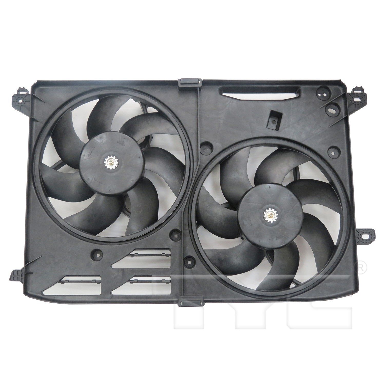 TYC Dual Radiator and Condenser Fan Assembly — image 2