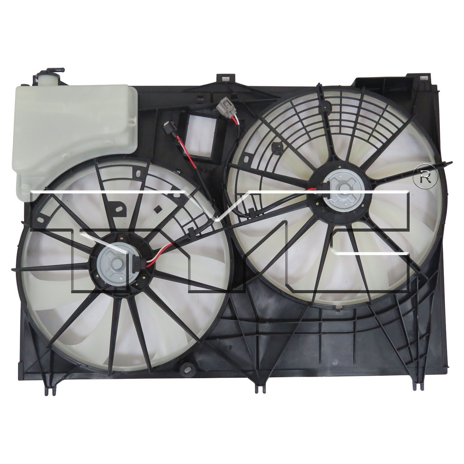TYC Dual Radiator and Condenser Fan Assembly — image 2