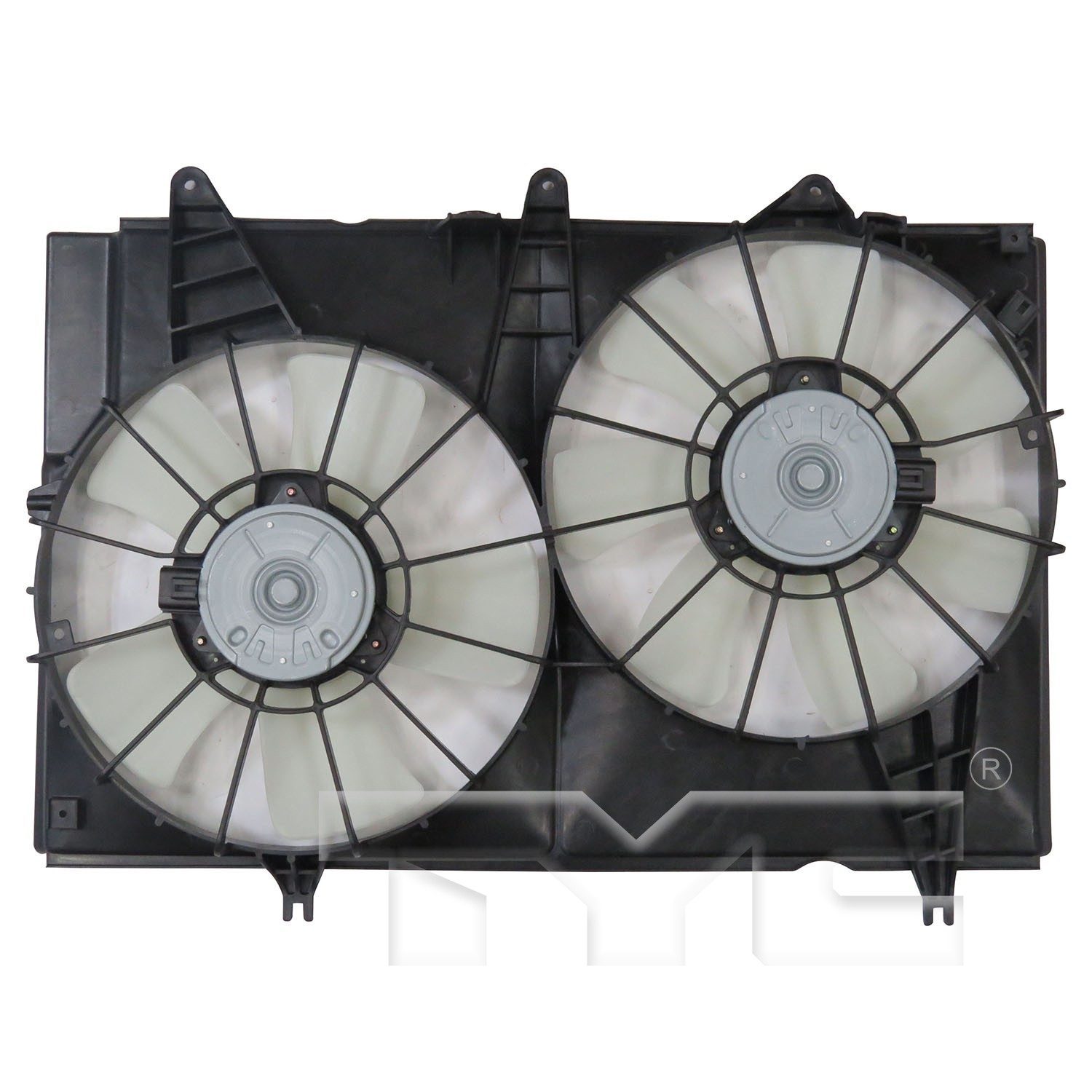 TYC Dual Radiator and Condenser Fan Assembly — image 2