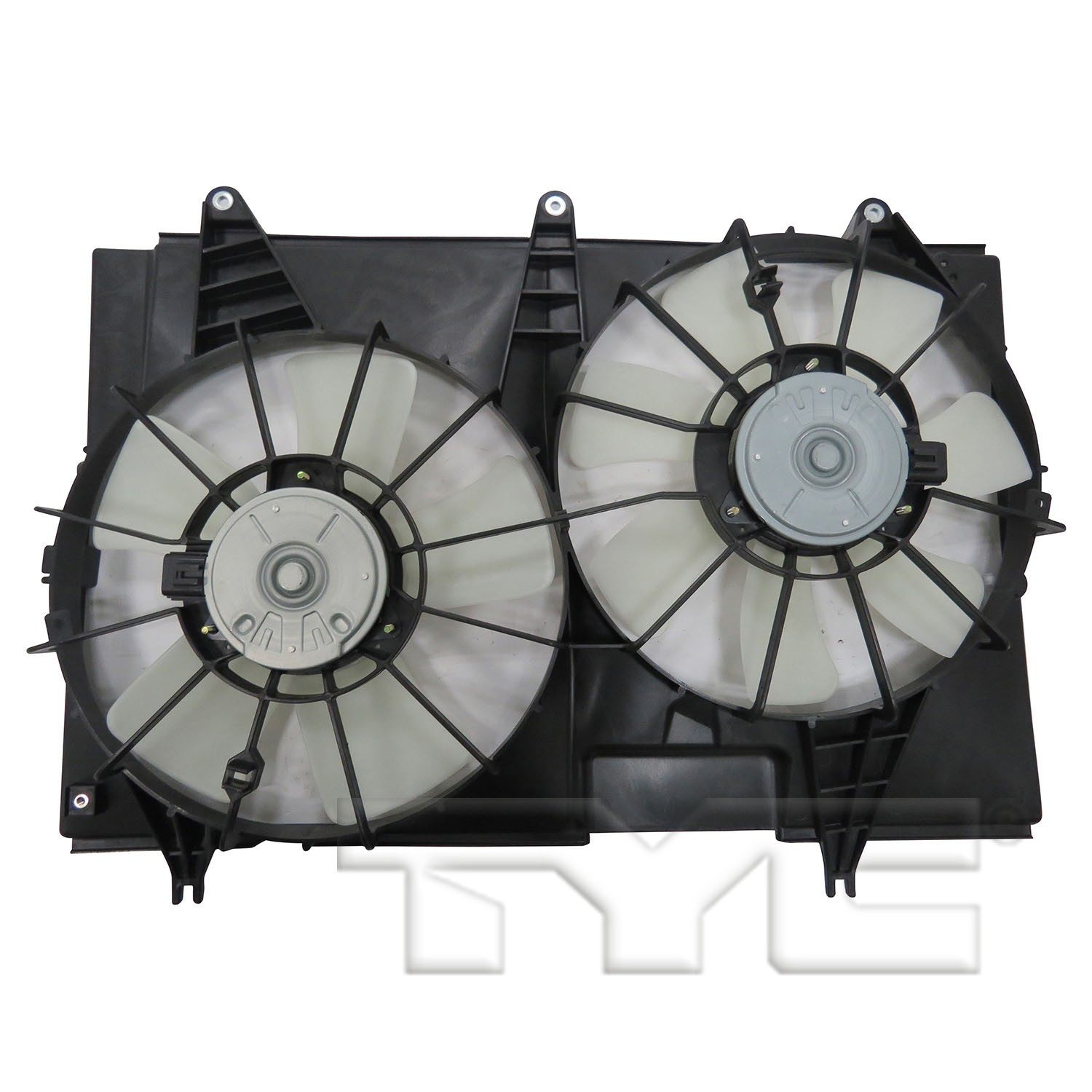 TYC Dual Radiator and Condenser Fan Assembly — image 2