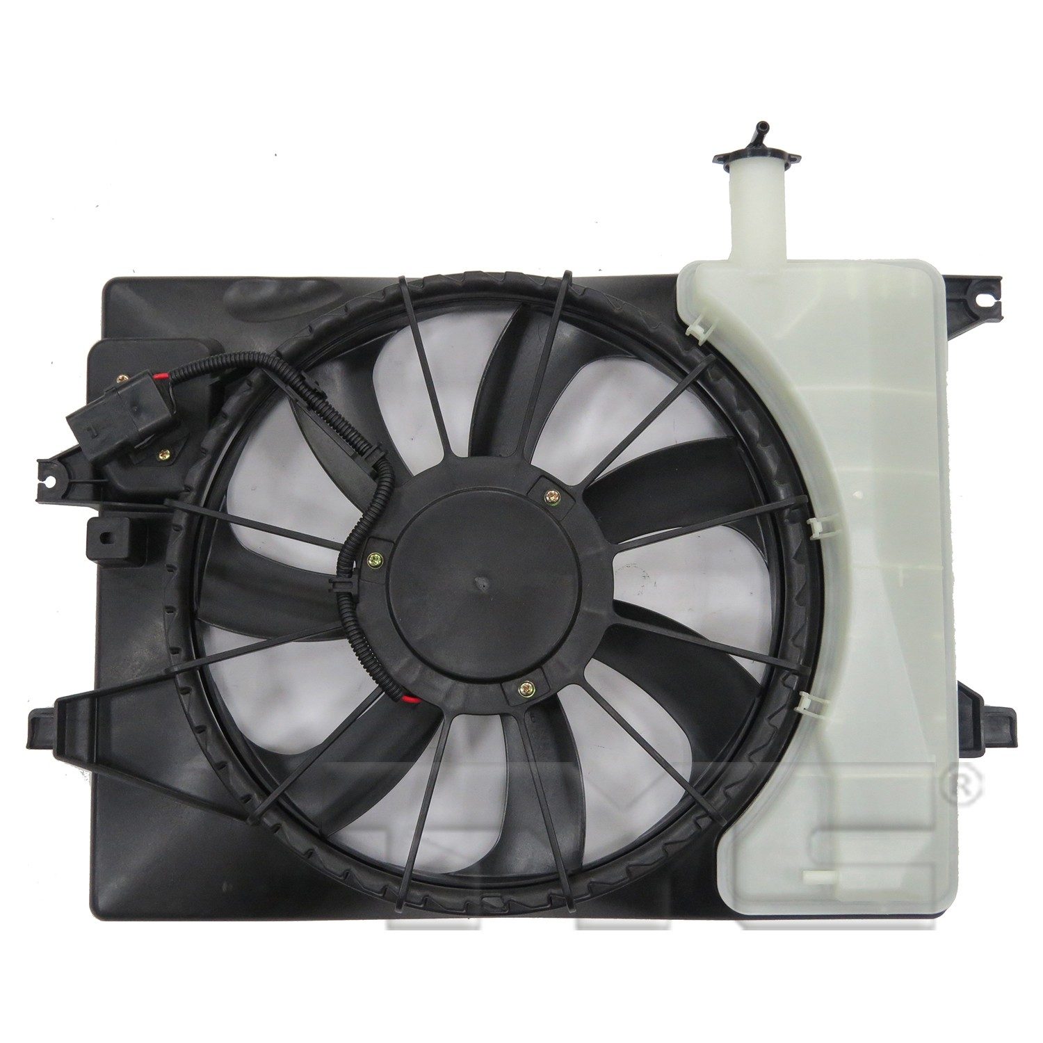 TYC Dual Radiator and Condenser Fan Assembly — image 2