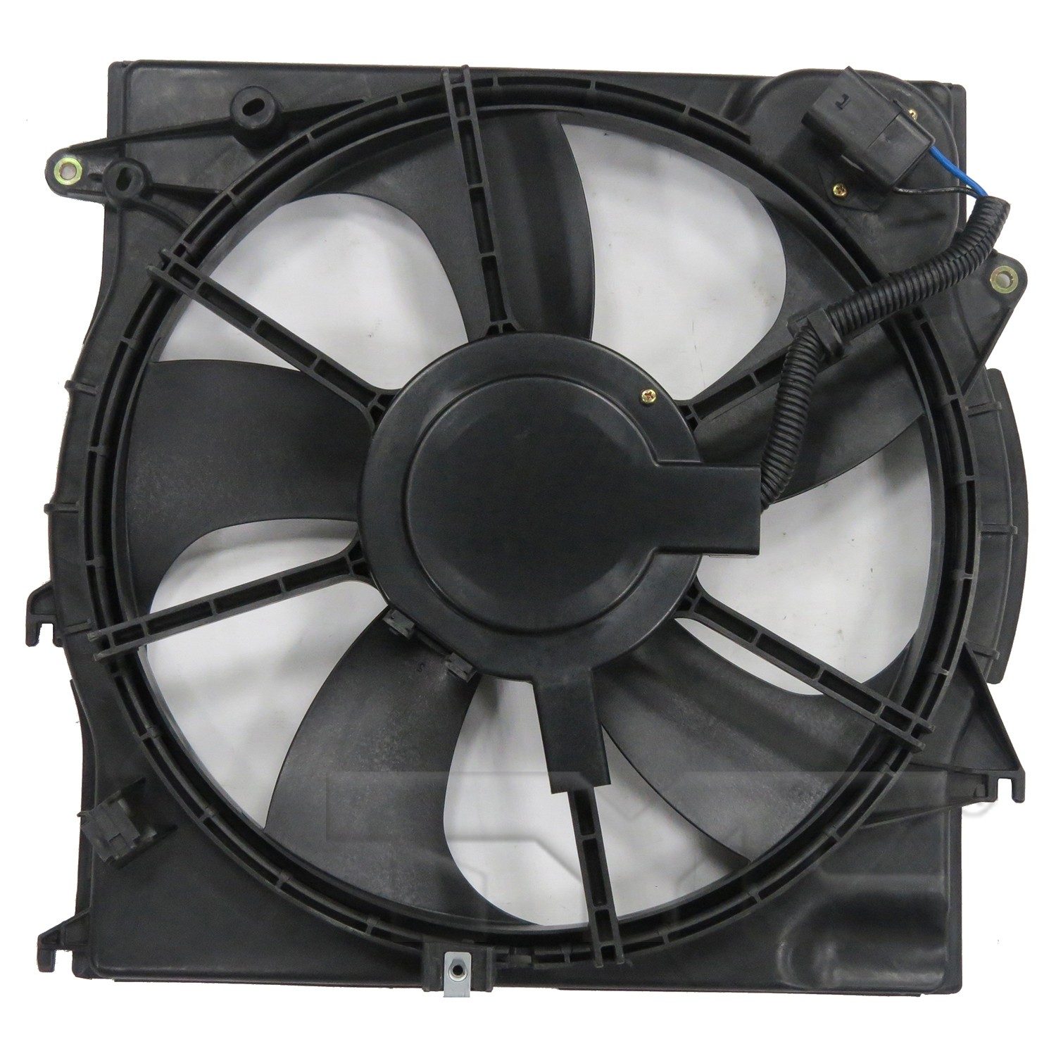 TYC Dual Radiator and Condenser Fan Assembly — image 2
