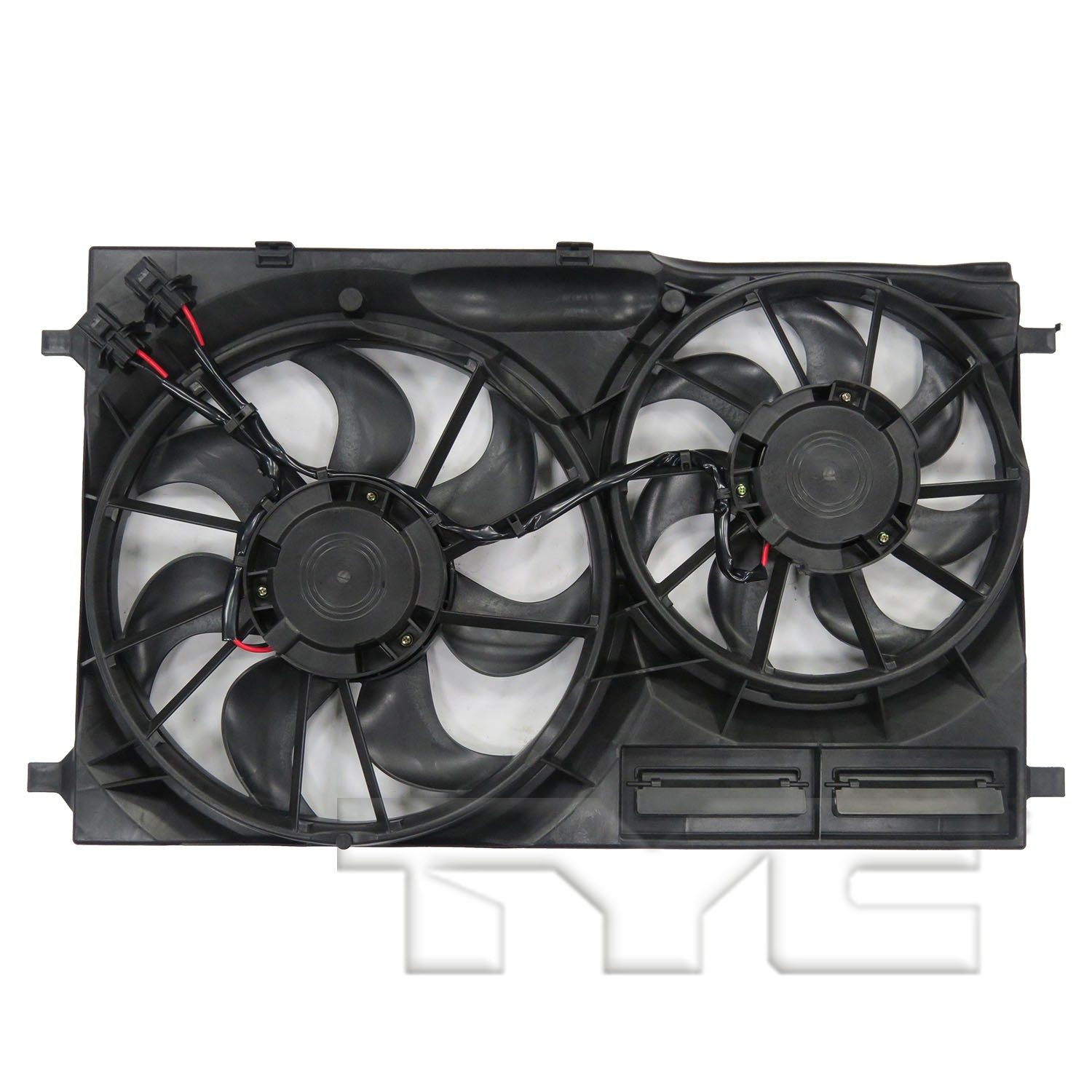 TYC Dual Radiator and Condenser Fan Assembly — image 2