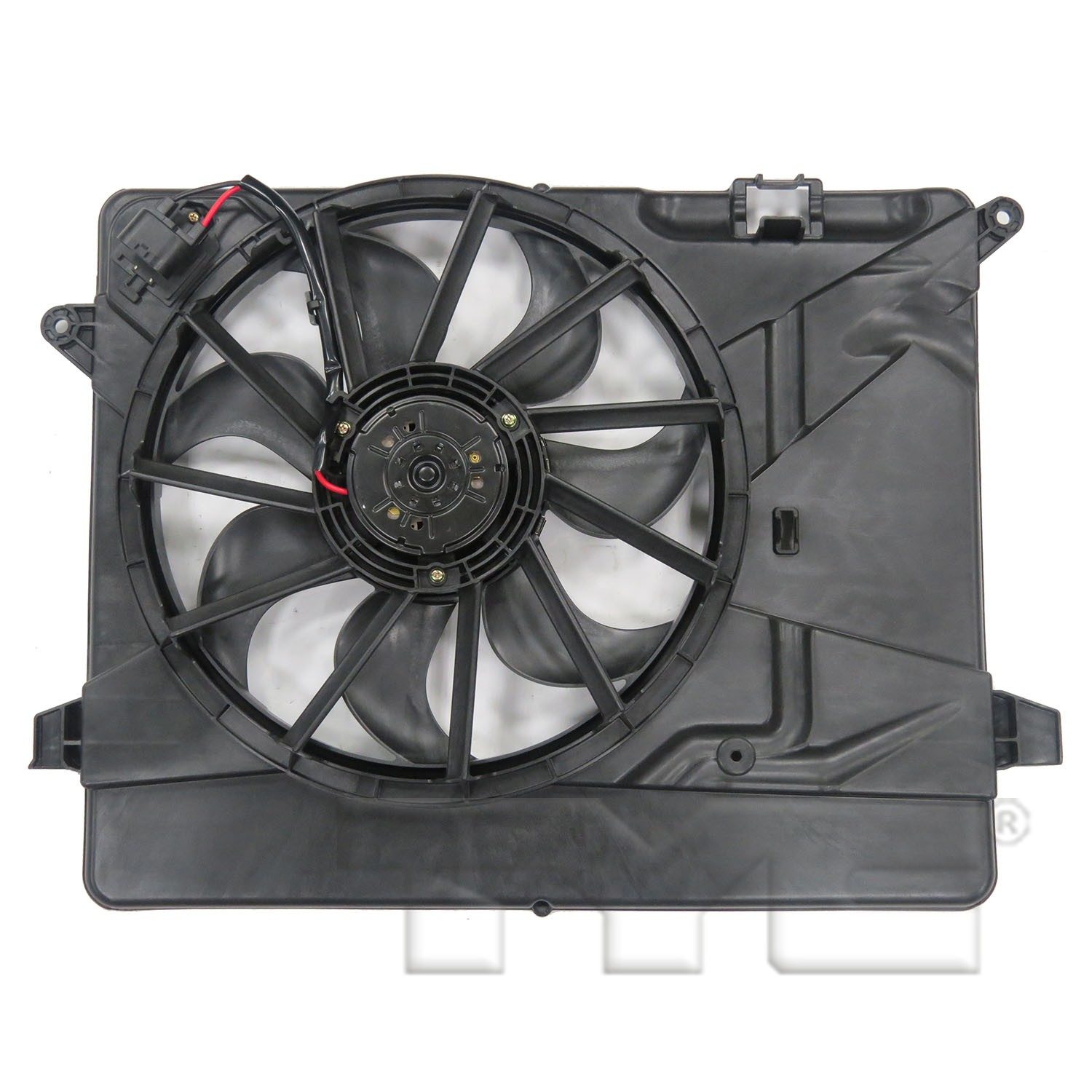 TYC Dual Radiator and Condenser Fan Assembly — image 2