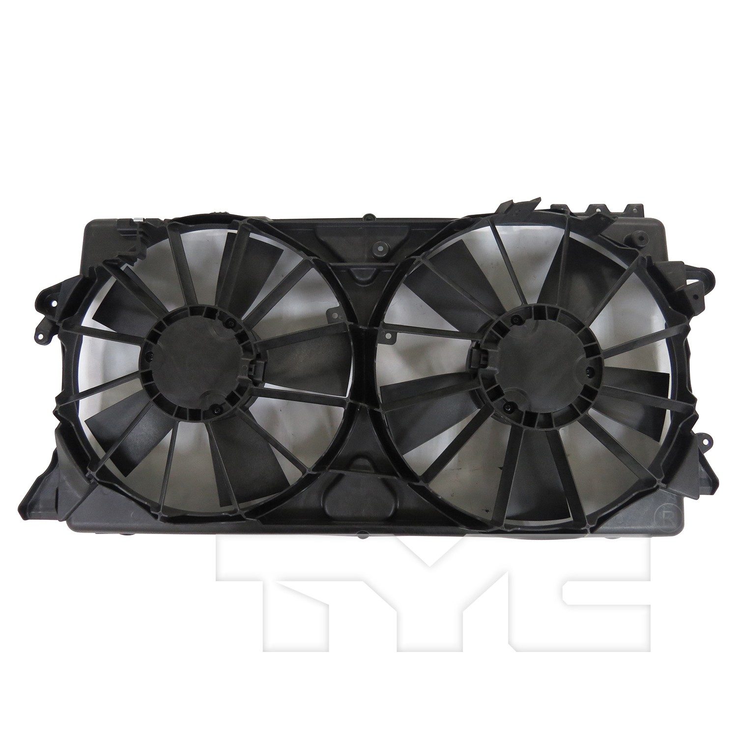 TYC Dual Radiator and Condenser Fan Assembly — image 2