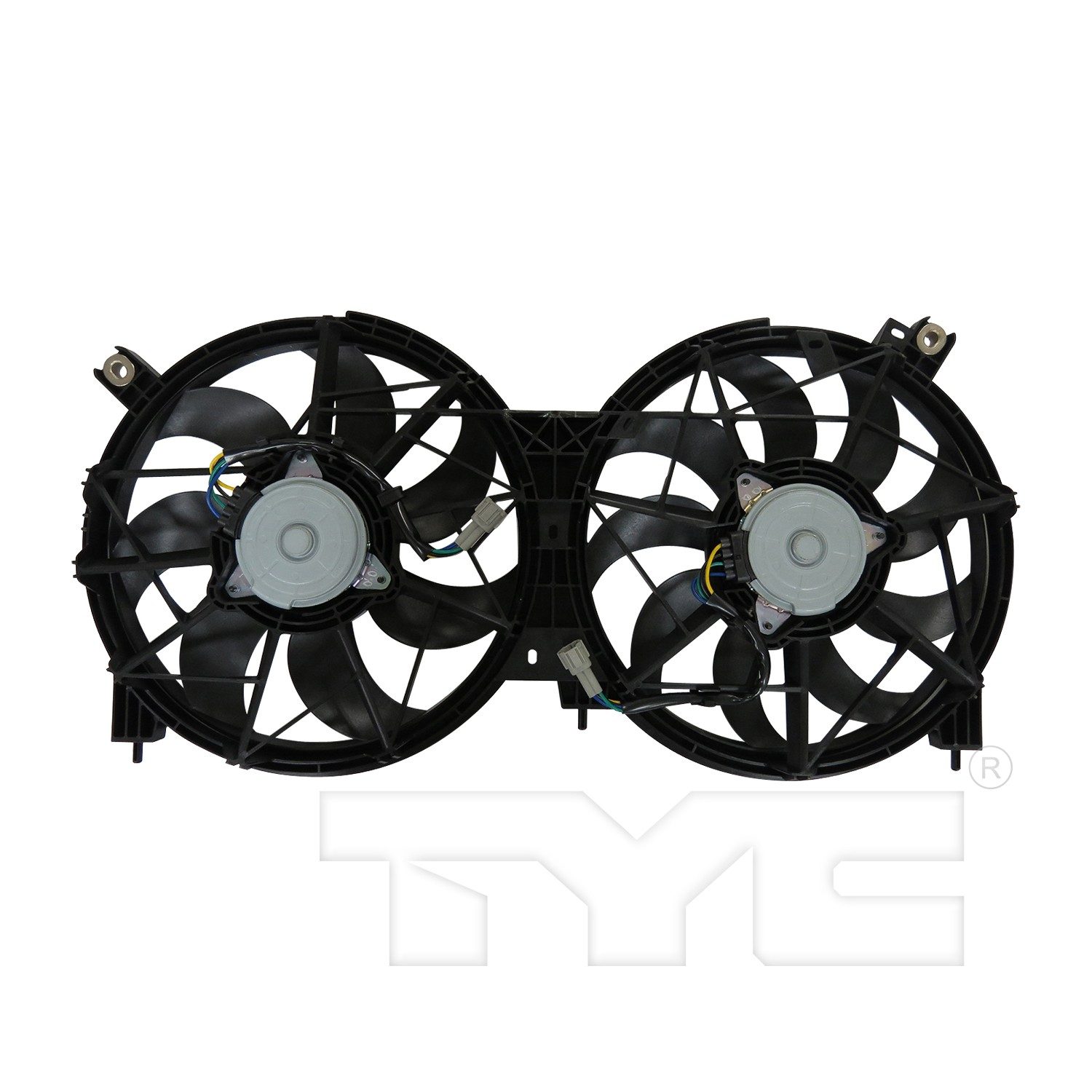 TYC Dual Radiator and Condenser Fan Assembly — image 2