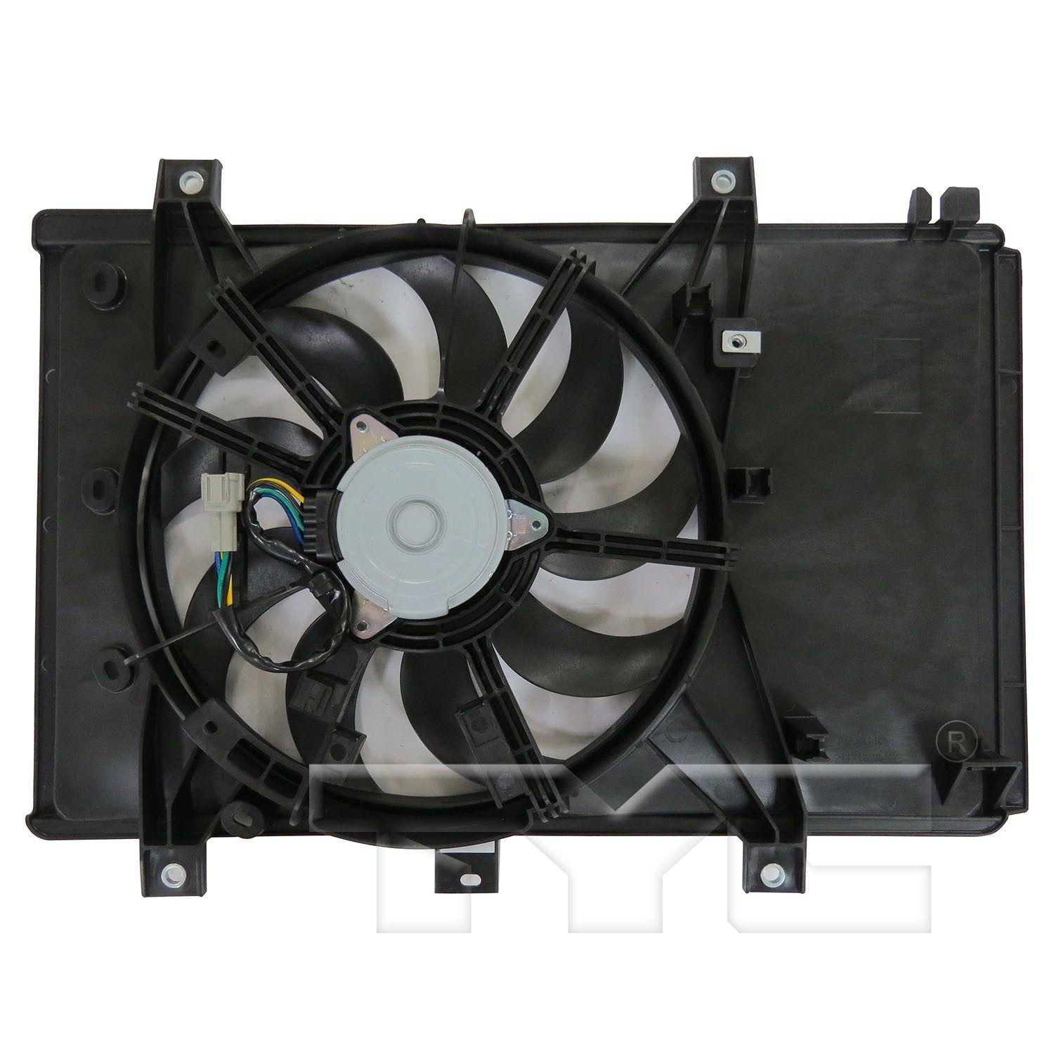 TYC Dual Radiator and Condenser Fan Assembly — image 2