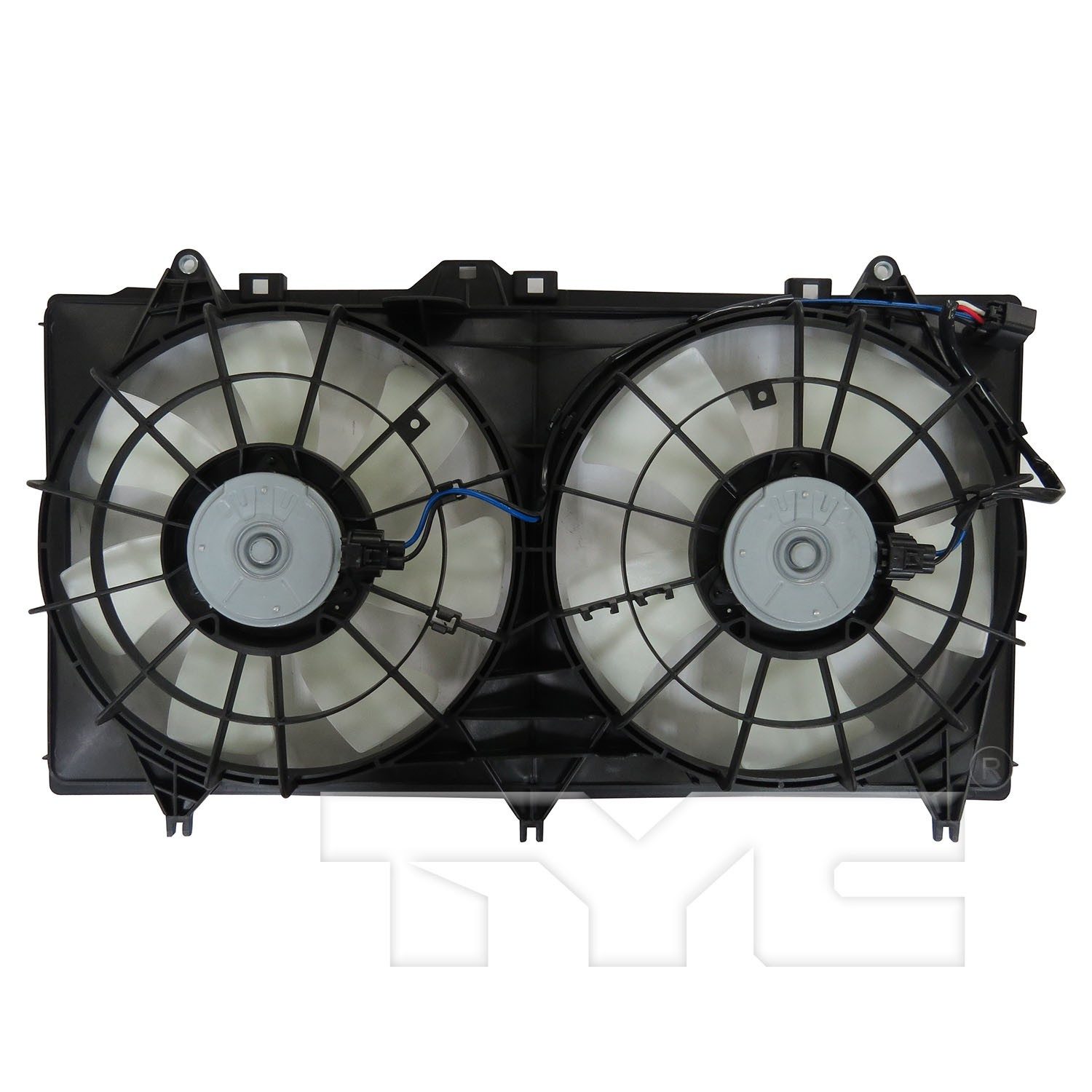 TYC Dual Radiator and Condenser Fan Assembly — image 2