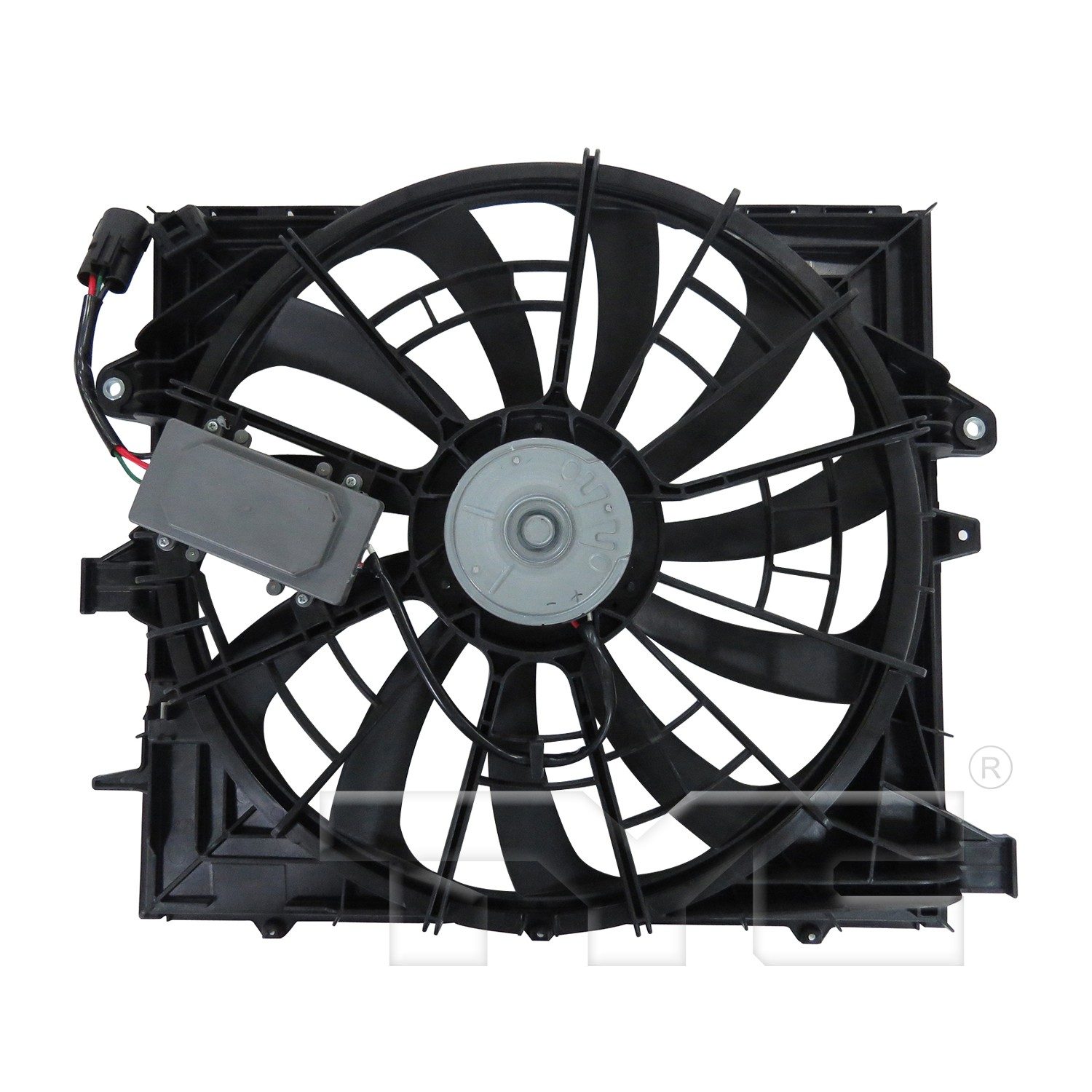TYC Dual Radiator and Condenser Fan Assembly — image 2