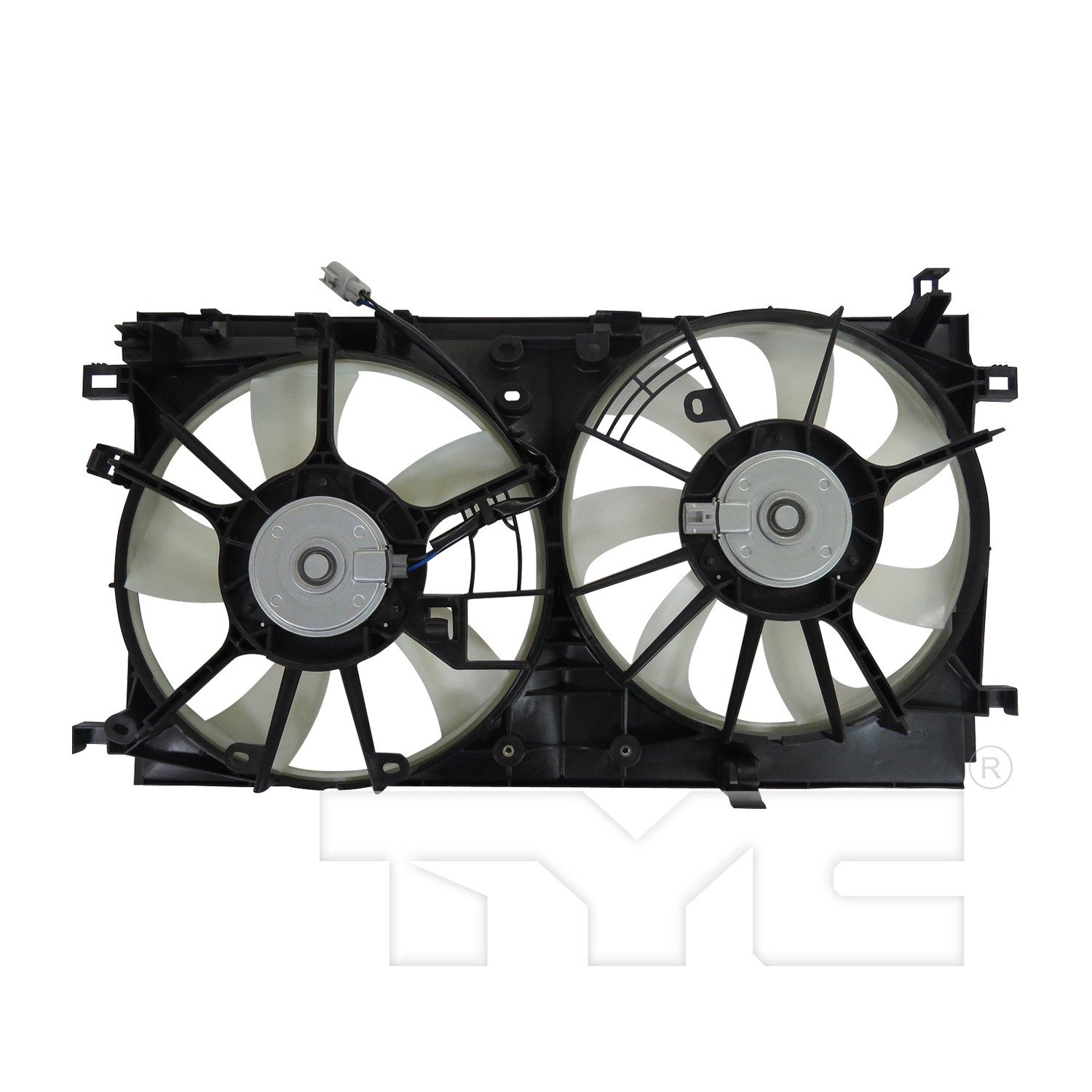 TYC Dual Radiator and Condenser Fan Assembly — image 2