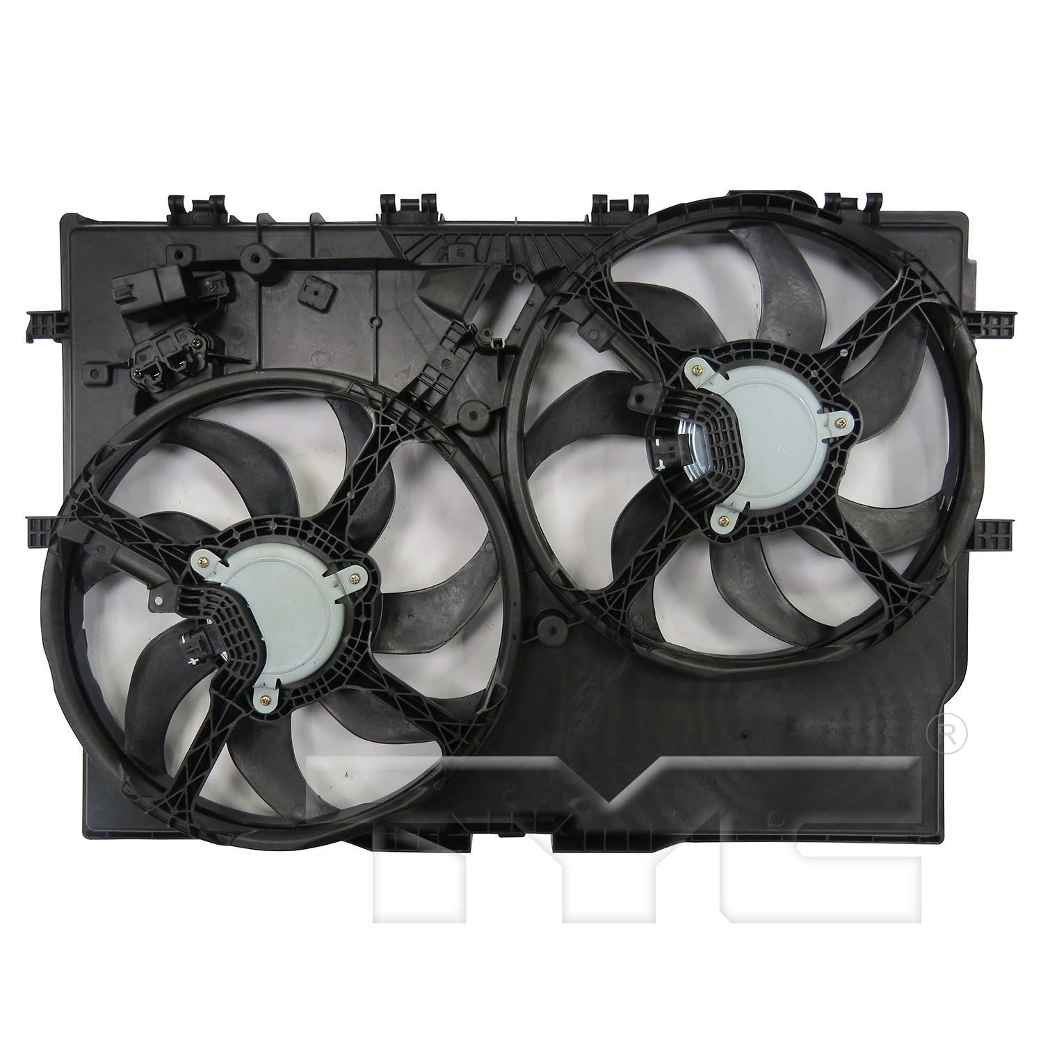 TYC Dual Radiator and Condenser Fan Assembly — image 2
