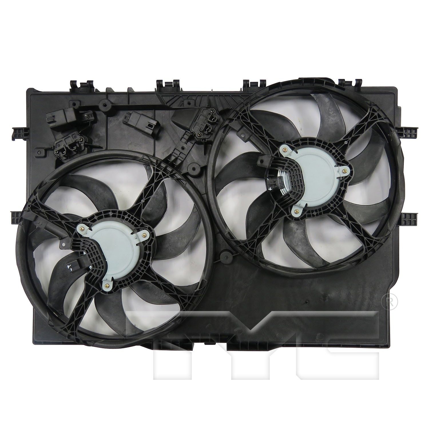 TYC Dual Radiator and Condenser Fan Assembly — image 2