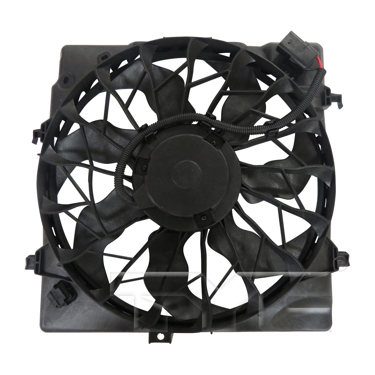TYC Dual Radiator and Condenser Fan Assembly — image 2