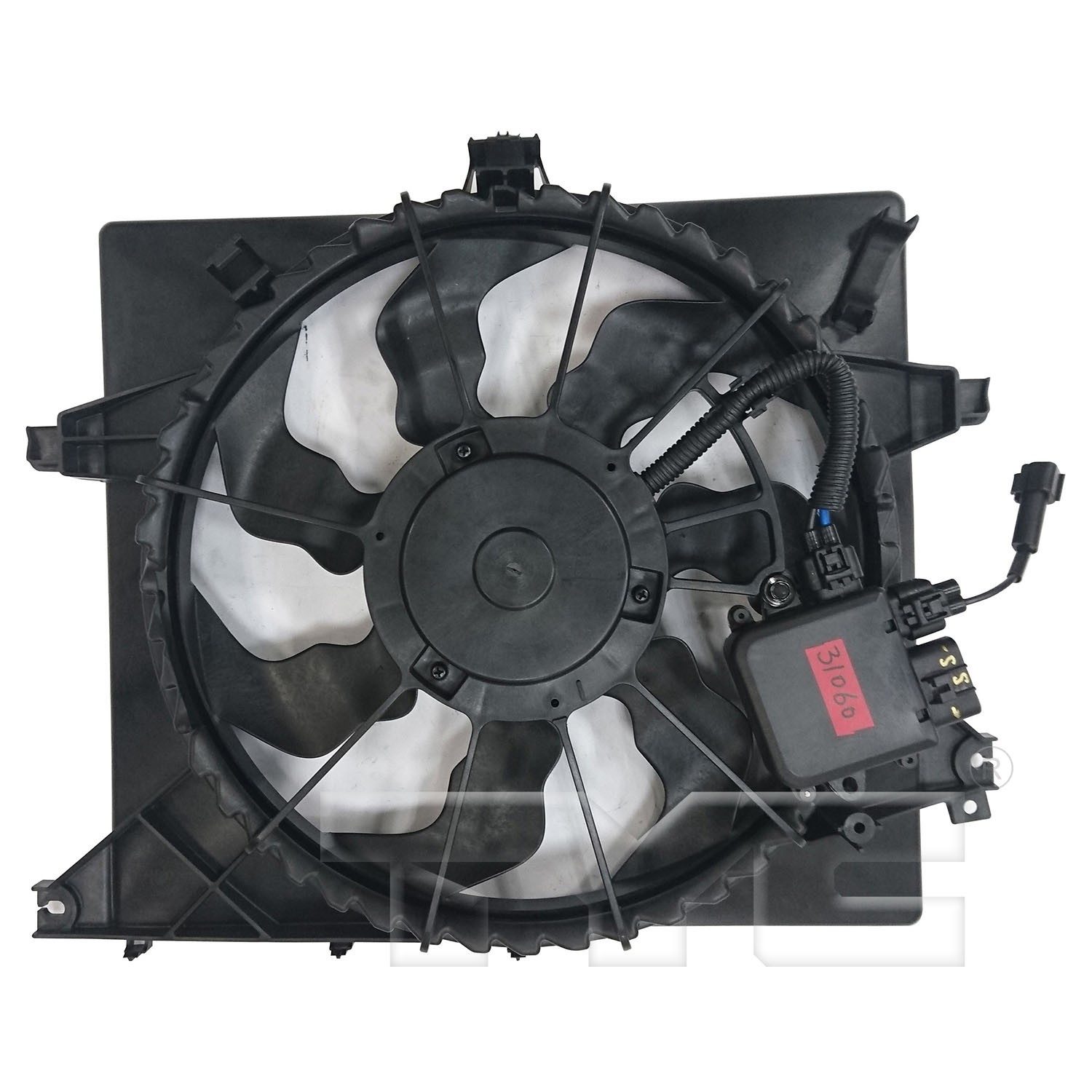 TYC Dual Radiator and Condenser Fan Assembly — image 2