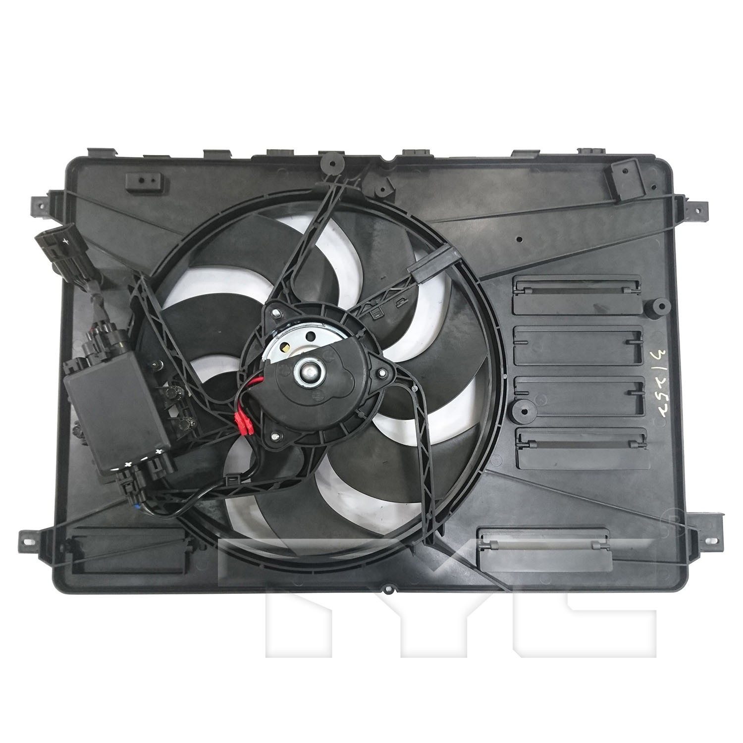 TYC Dual Radiator and Condenser Fan Assembly — image 2