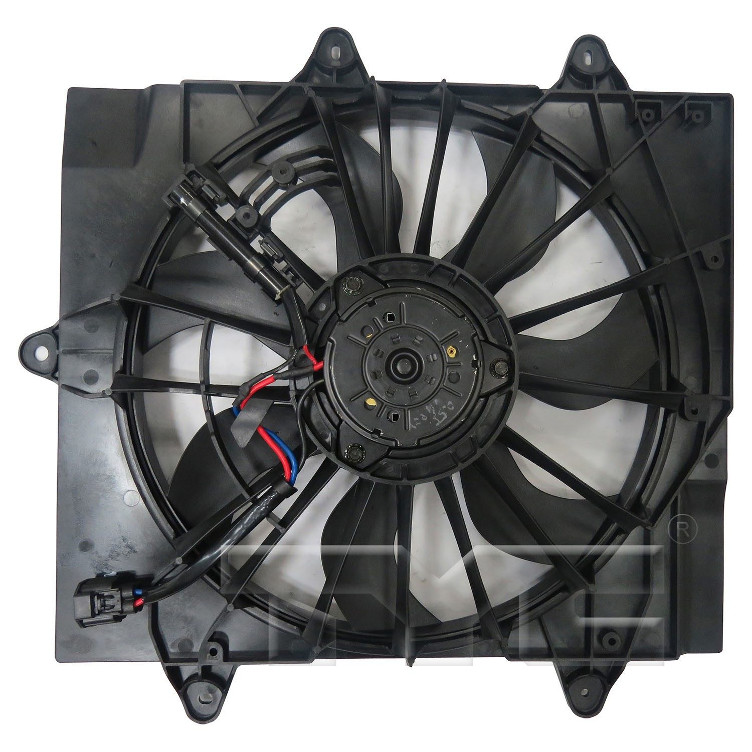 TYC Dual Radiator and Condenser Fan Assembly — image 2