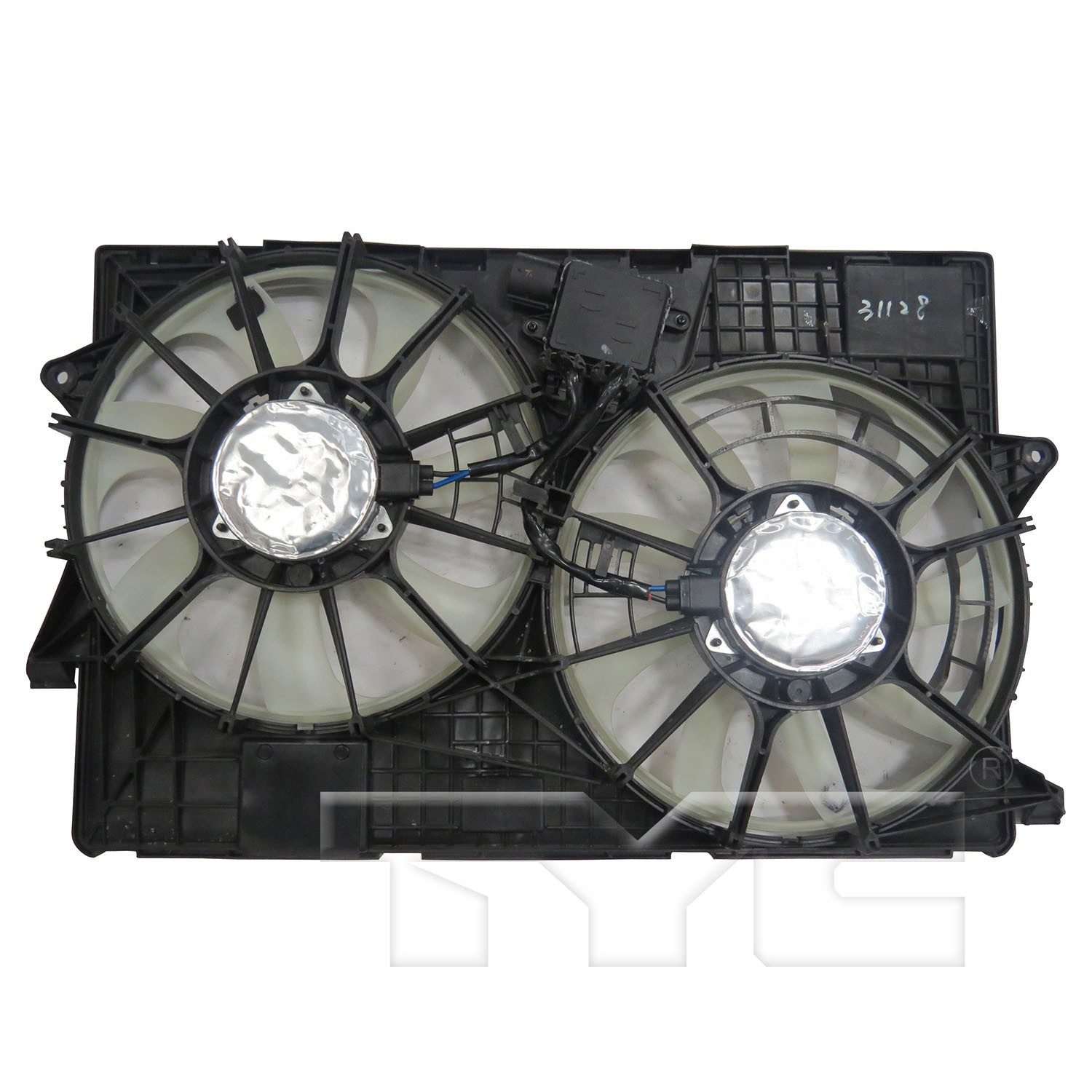 TYC Dual Radiator and Condenser Fan Assembly — image 2