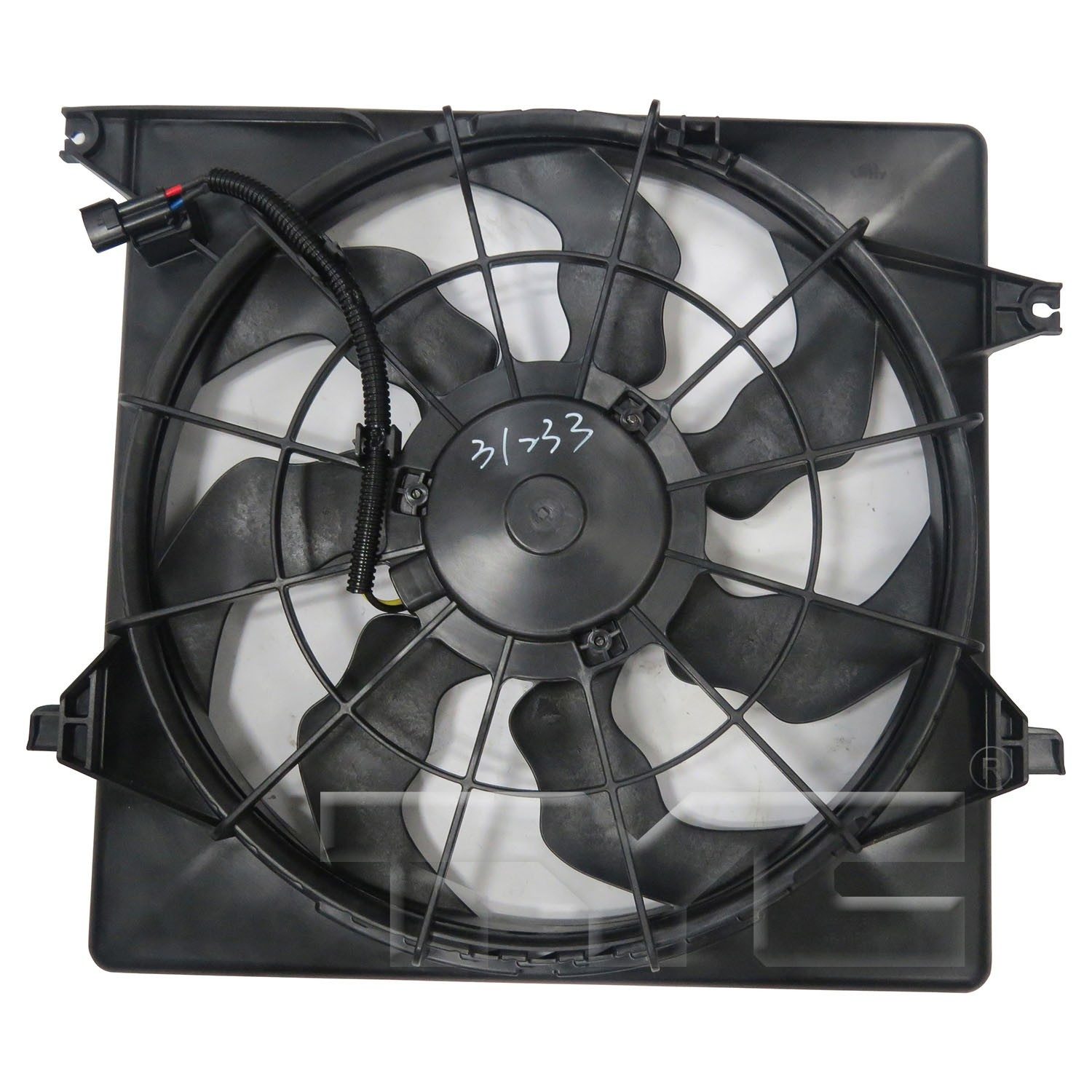 TYC Dual Radiator and Condenser Fan Assembly — image 2