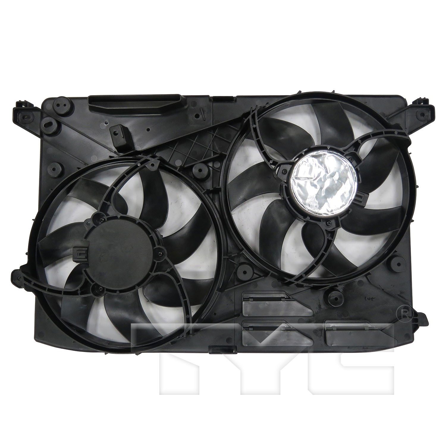 TYC Dual Radiator and Condenser Fan Assembly — image 2