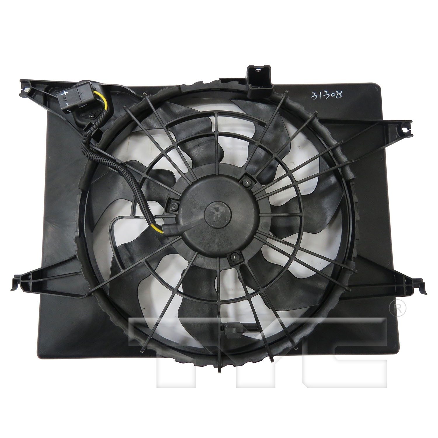 TYC Dual Radiator and Condenser Fan Assembly — image 2