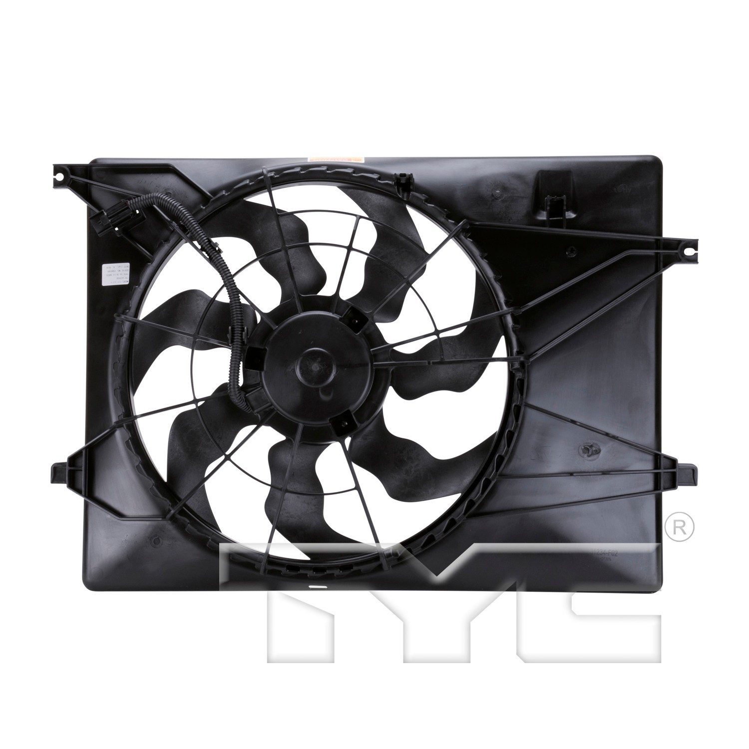 TYC Dual Radiator and Condenser Fan Assembly — image 2
