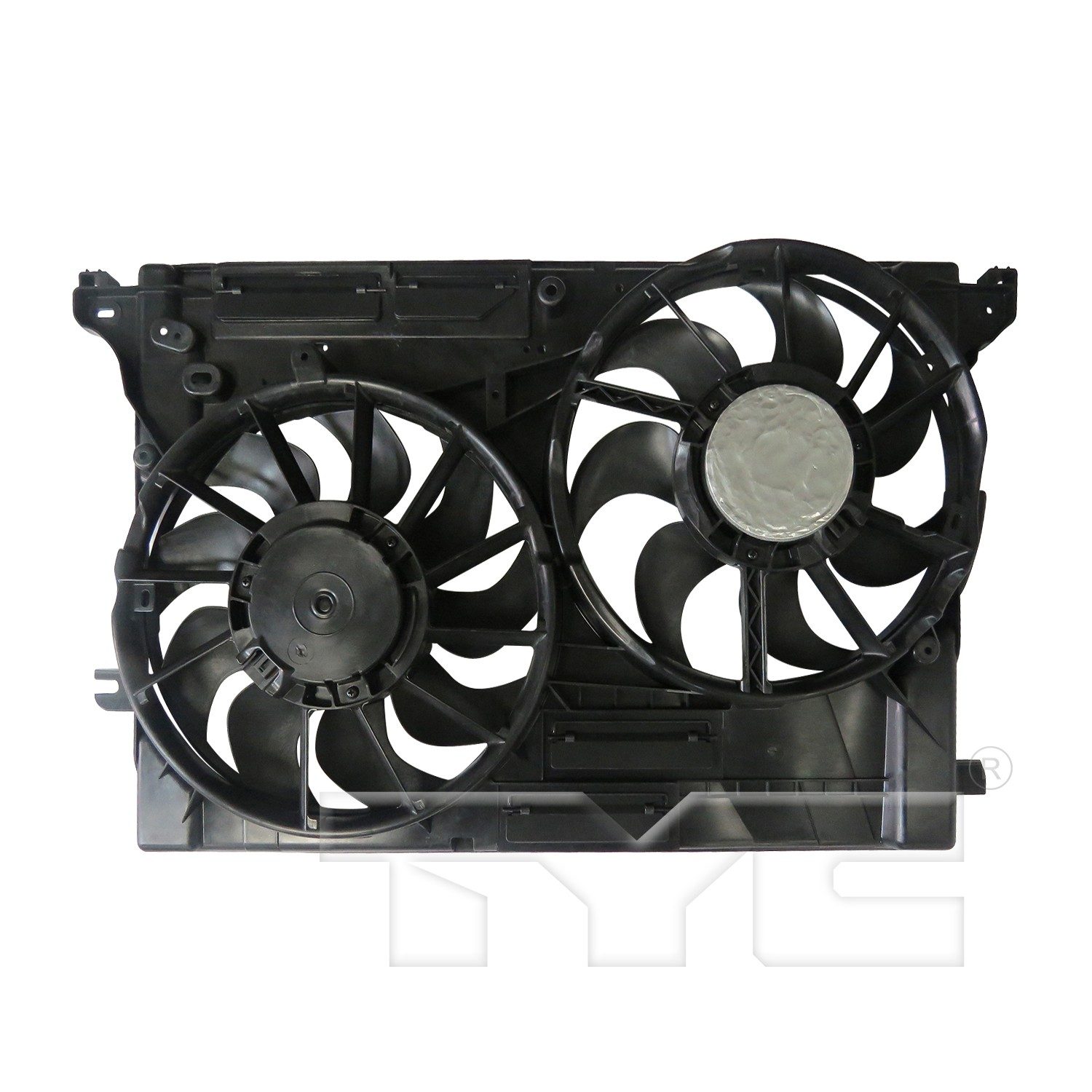TYC Dual Radiator and Condenser Fan Assembly — image 2