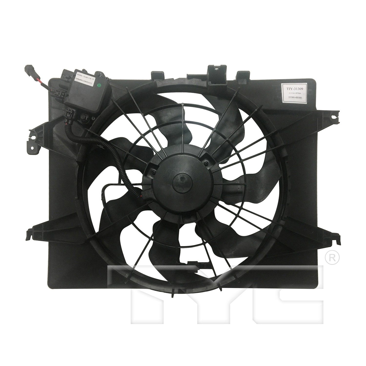 TYC Dual Radiator and Condenser Fan Assembly — image 2