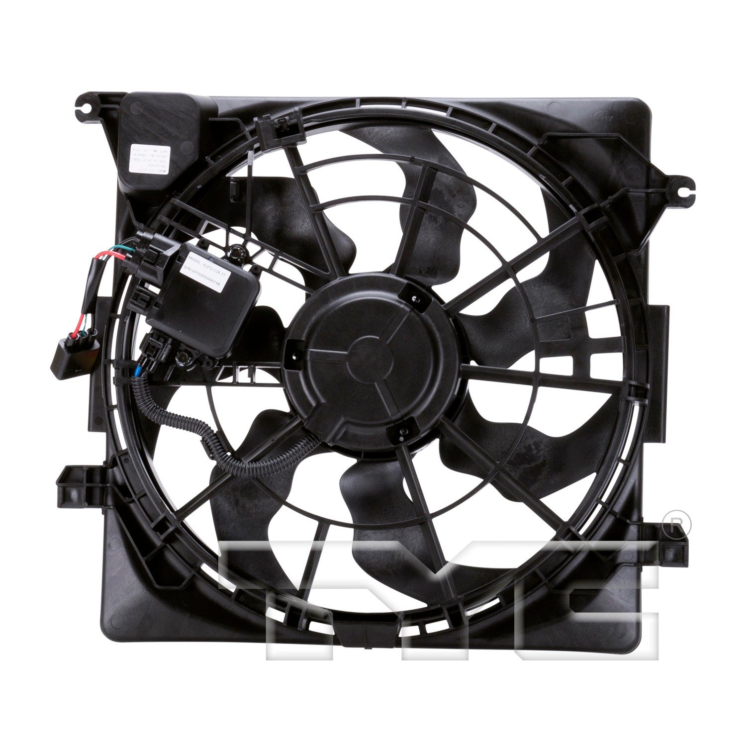 TYC Dual Radiator and Condenser Fan Assembly — image 2
