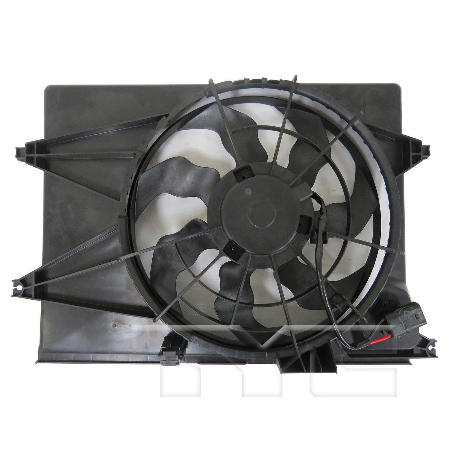 TYC Dual Radiator and Condenser Fan Assembly — image 2